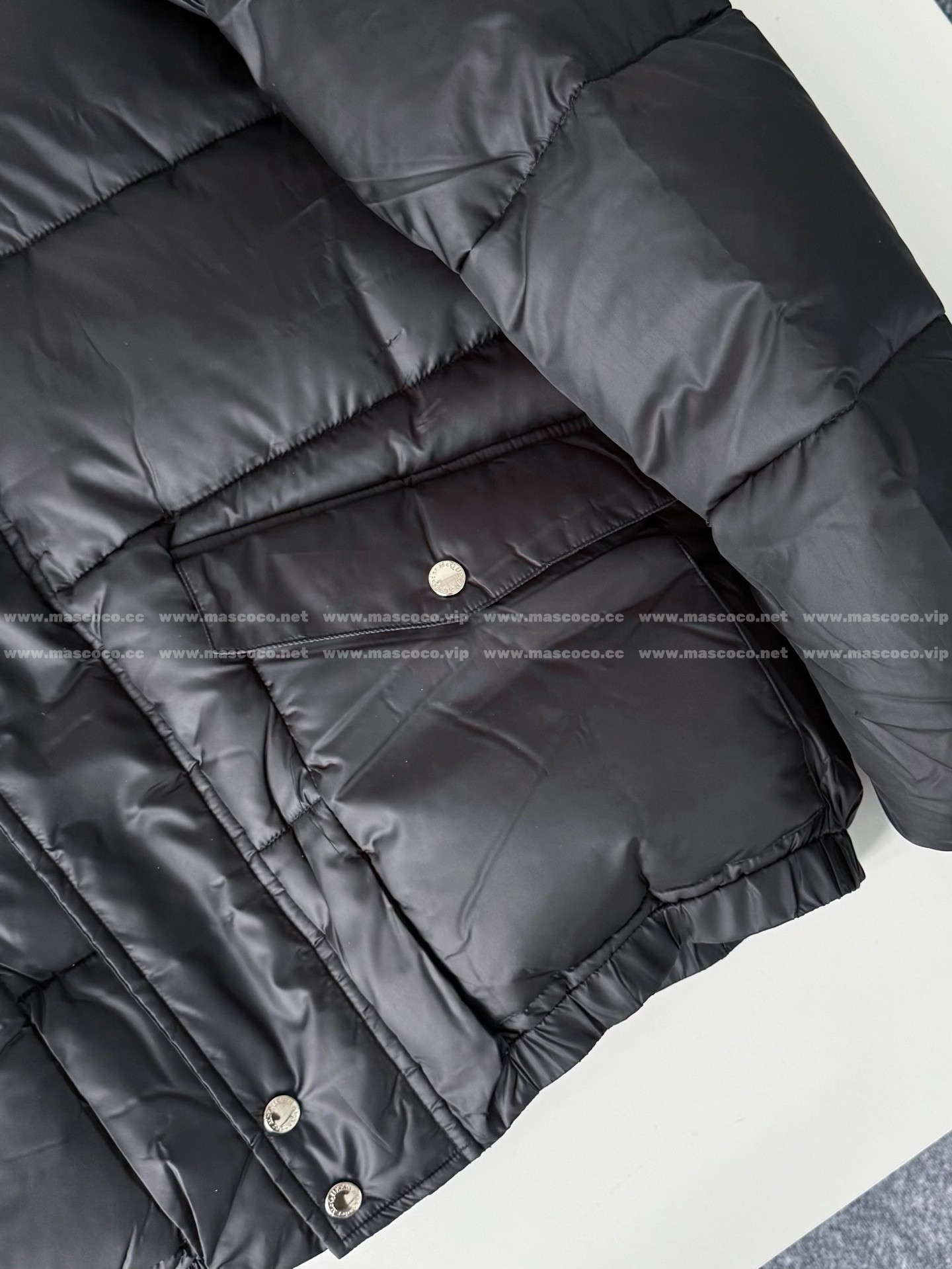 「#5132」Alexander McQueen Stand-up Collar Down Jacket - Image 4