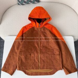「#5135」Louis Vuitton FW21 All-Over Logo Denim Jacket