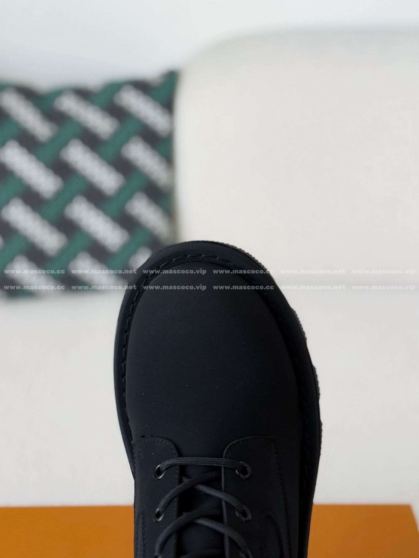 「#5175」LOUIS VUITTON RANGER LEATHER ANKLE BOOTS - Image 10