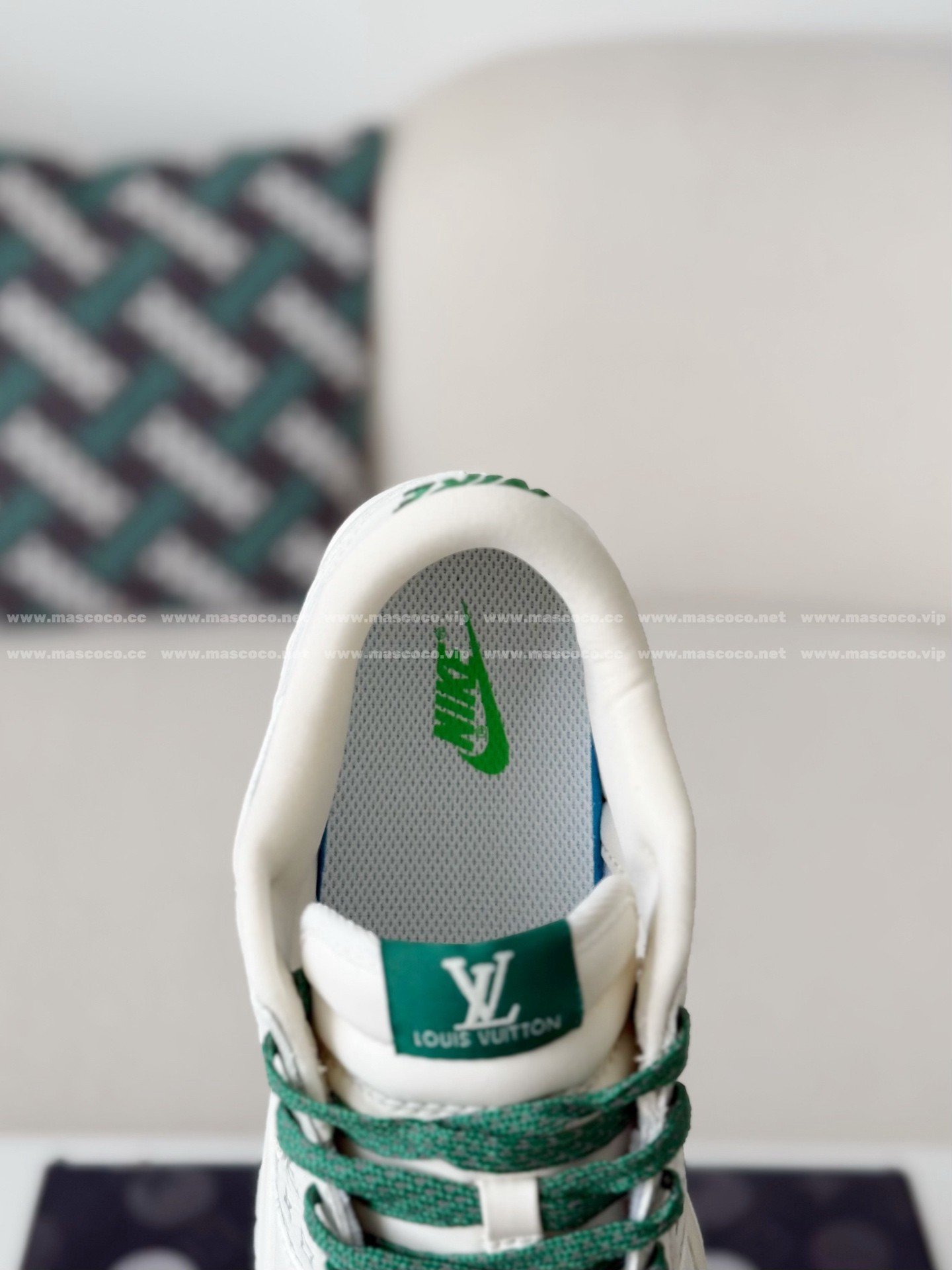 「#5193」Louis Vuitton x Nike Dunk Casual Sneakers - Image 10