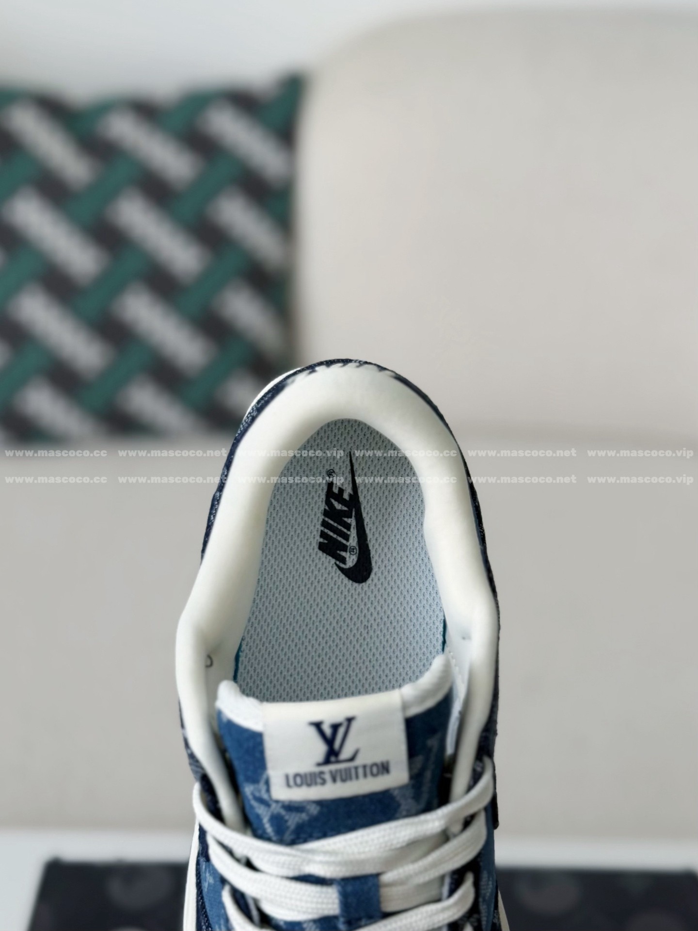 「#5195」Louis Vuitton x Nike Dunk Casual Sneakers - Image 10