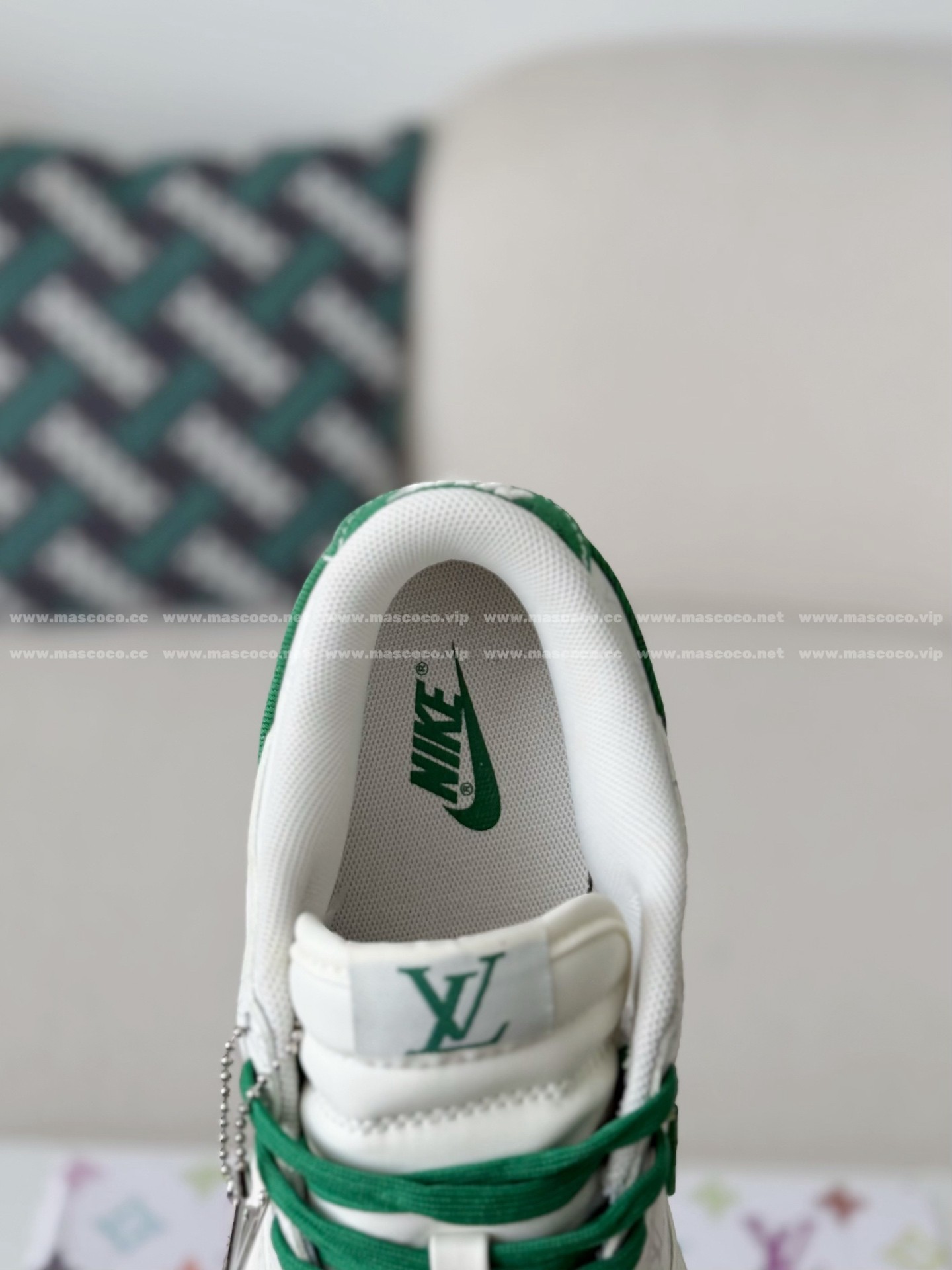 「#5198」Louis Vuitton x Nike Dunk Casual Sneakers - Image 9