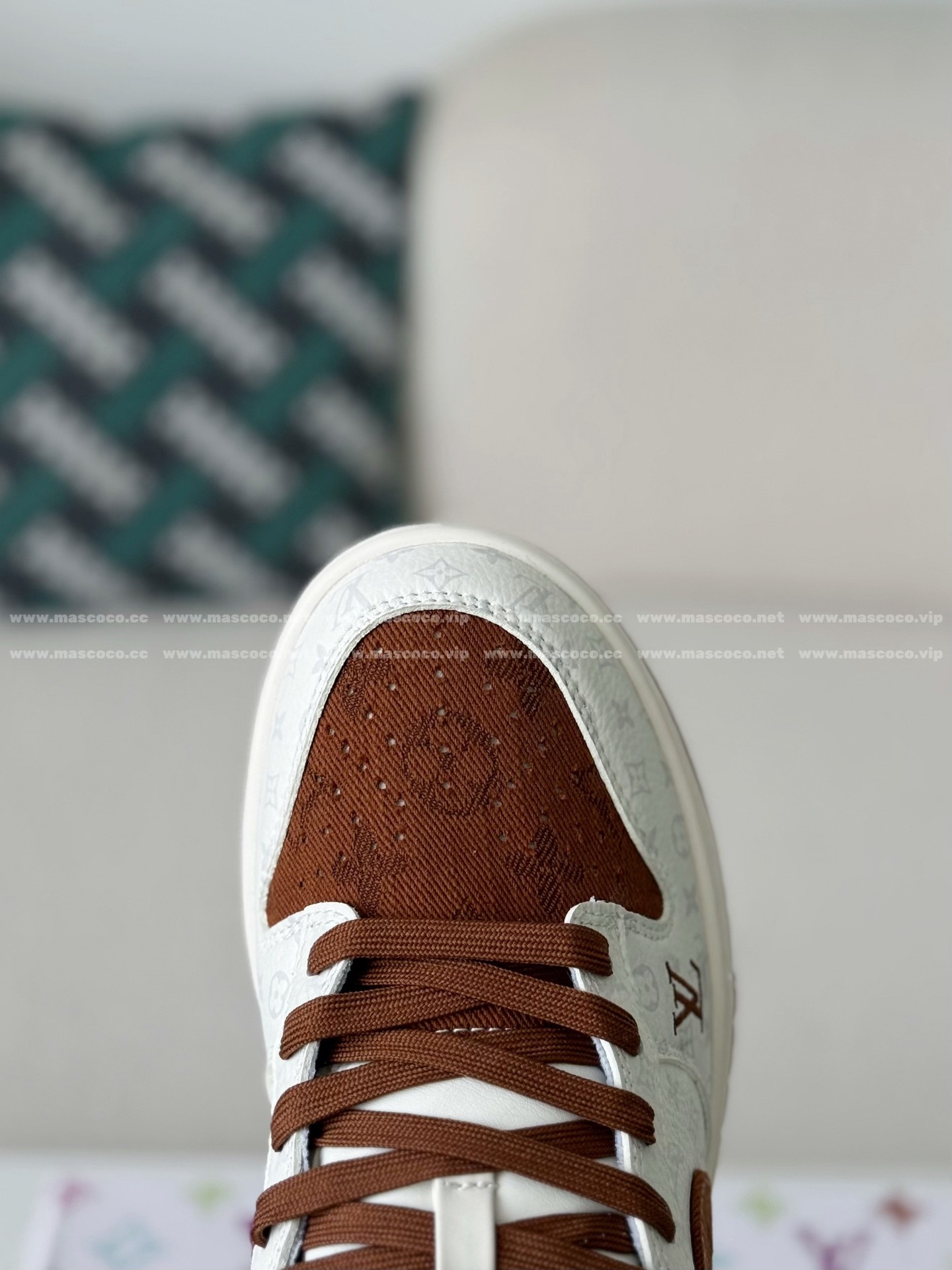 「#5199」Louis Vuitton x Nike Dunk Casual Sneakers - Image 10
