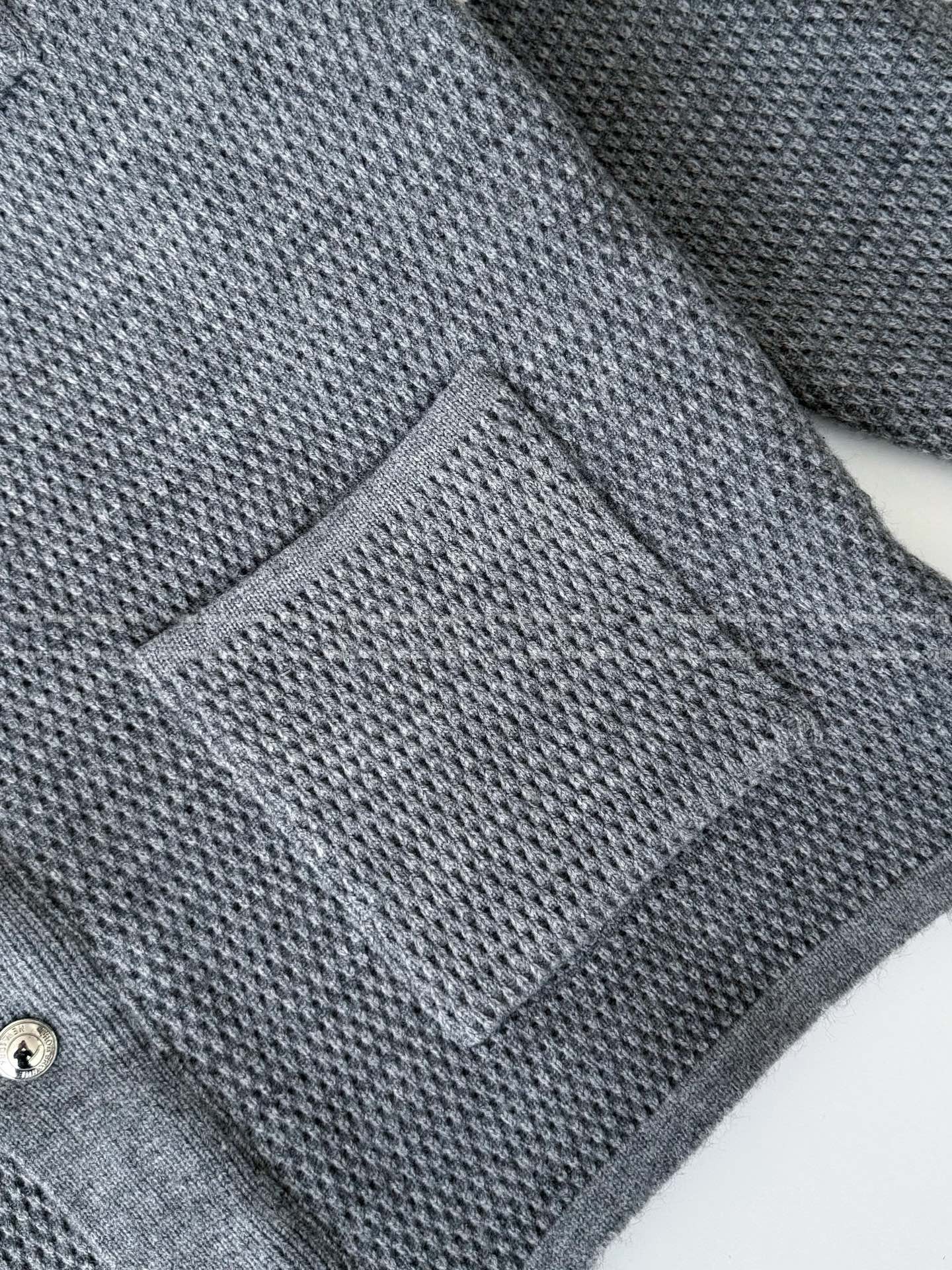 「#5210」Thom Browne American-Style Striped Cuff Knit Hoodie - Image 4