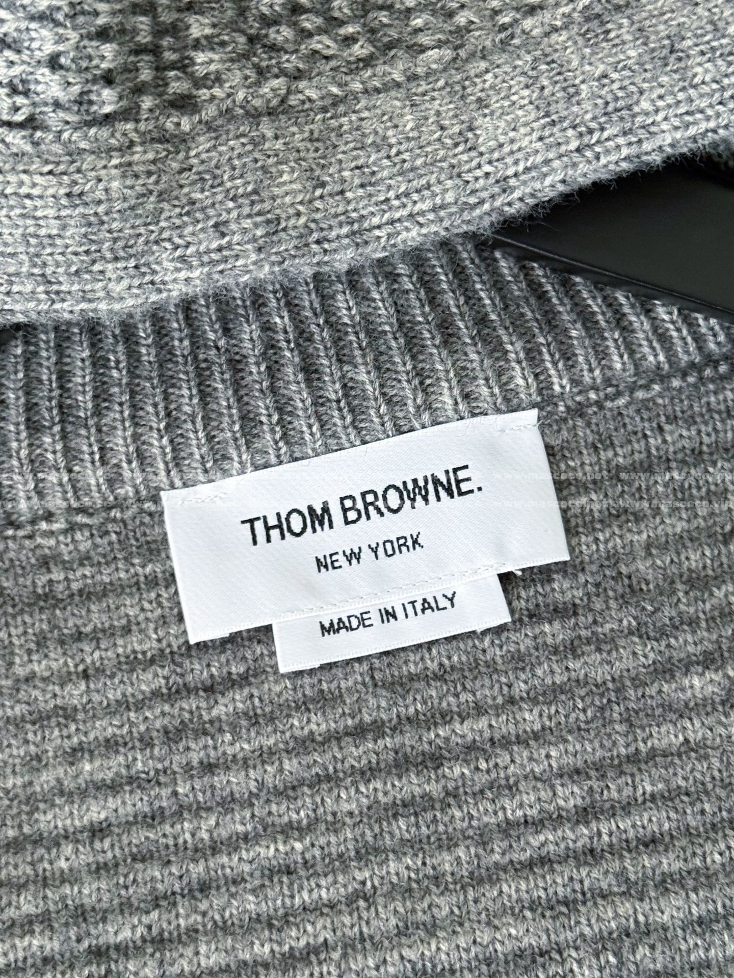 「#5210」Thom Browne American-Style Striped Cuff Knit Hoodie - Image 10