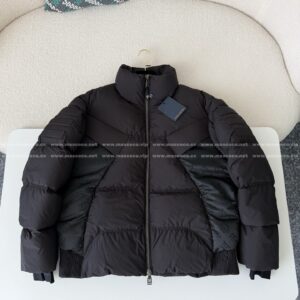 「#5215」Louis Vuitton Logo Printed Turtleneck Down Jacket