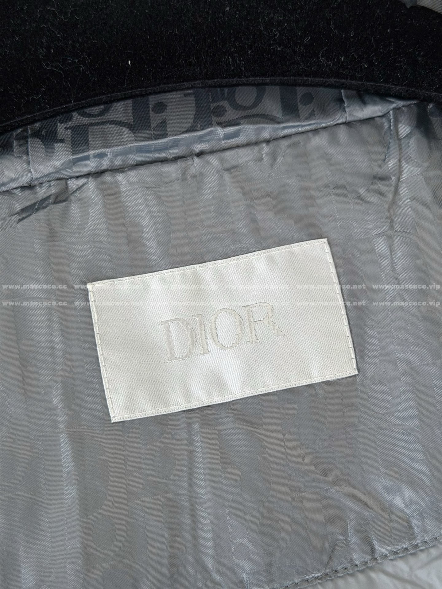 「#5270」DIOR All-Over Letter Logo Down Jacket - Image 10
