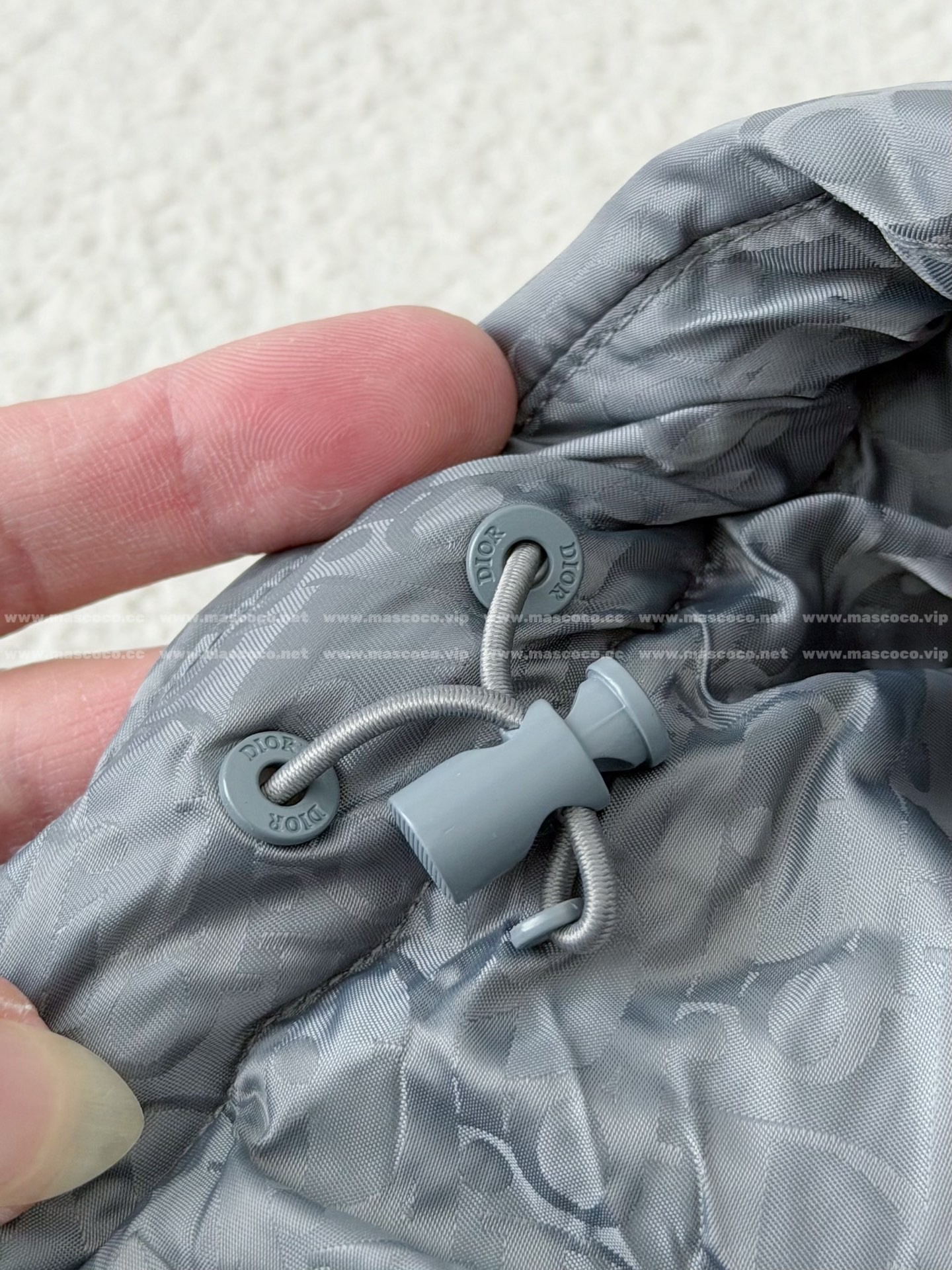 「#5270」DIOR All-Over Letter Logo Down Jacket - Image 9
