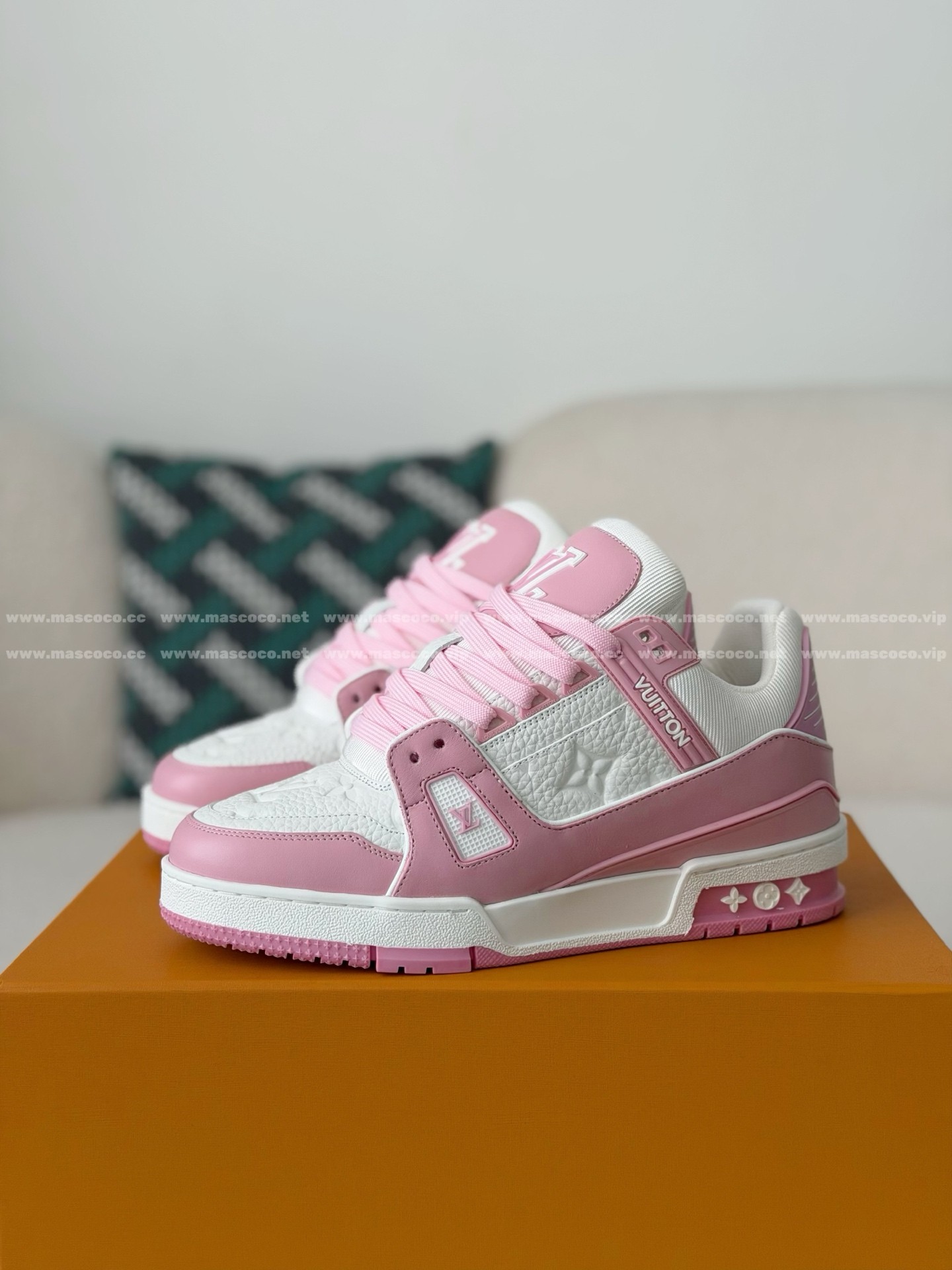 「#130」LOUIS VUITTON TRAINER SNEAKERS