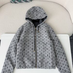 「#5294」Louis Vuitton SS25 Hooded Zip-Up Sweatshirt
