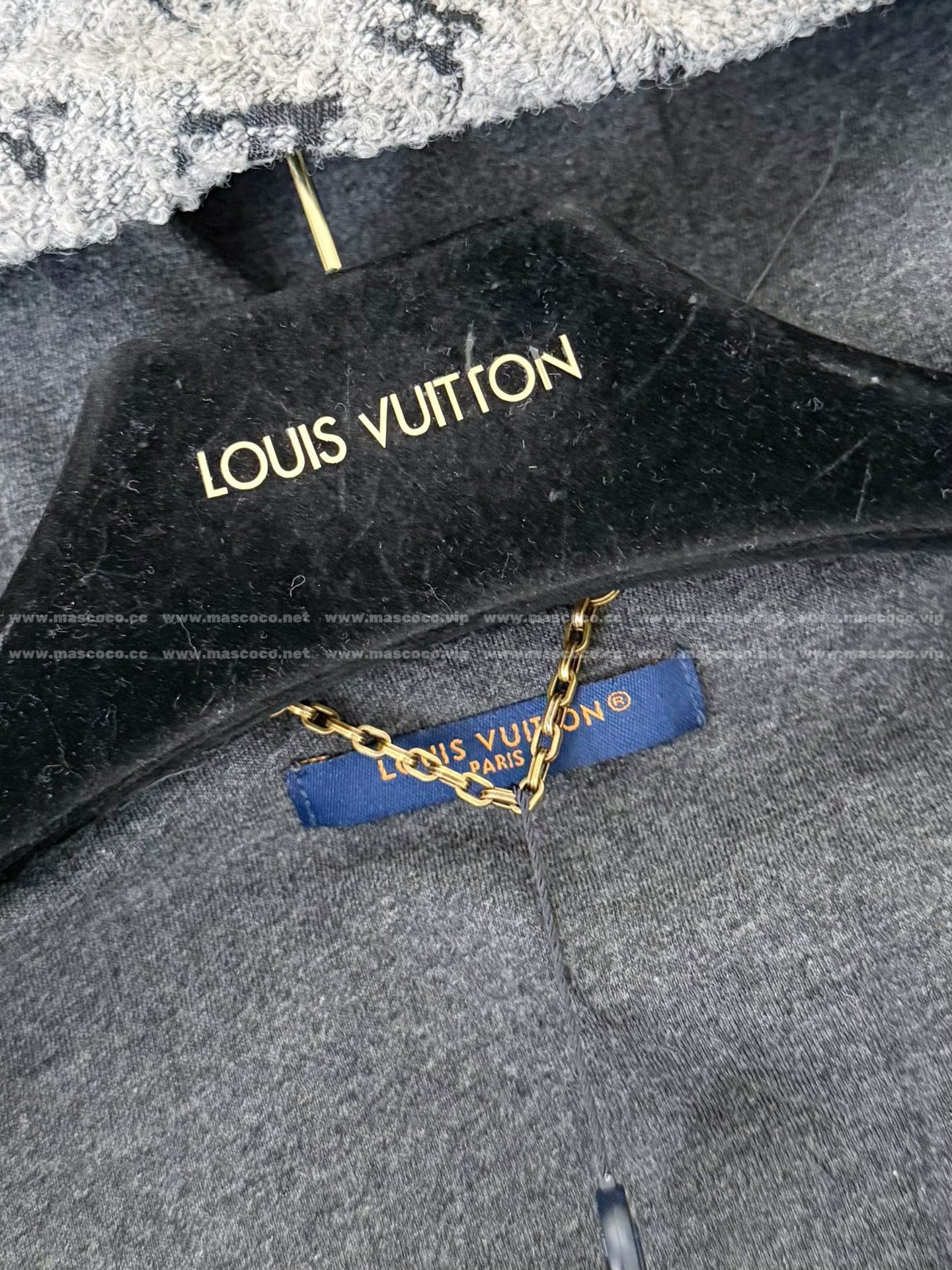 「#5294」Louis Vuitton SS25 Hooded Zip-Up Sweatshirt - Image 10