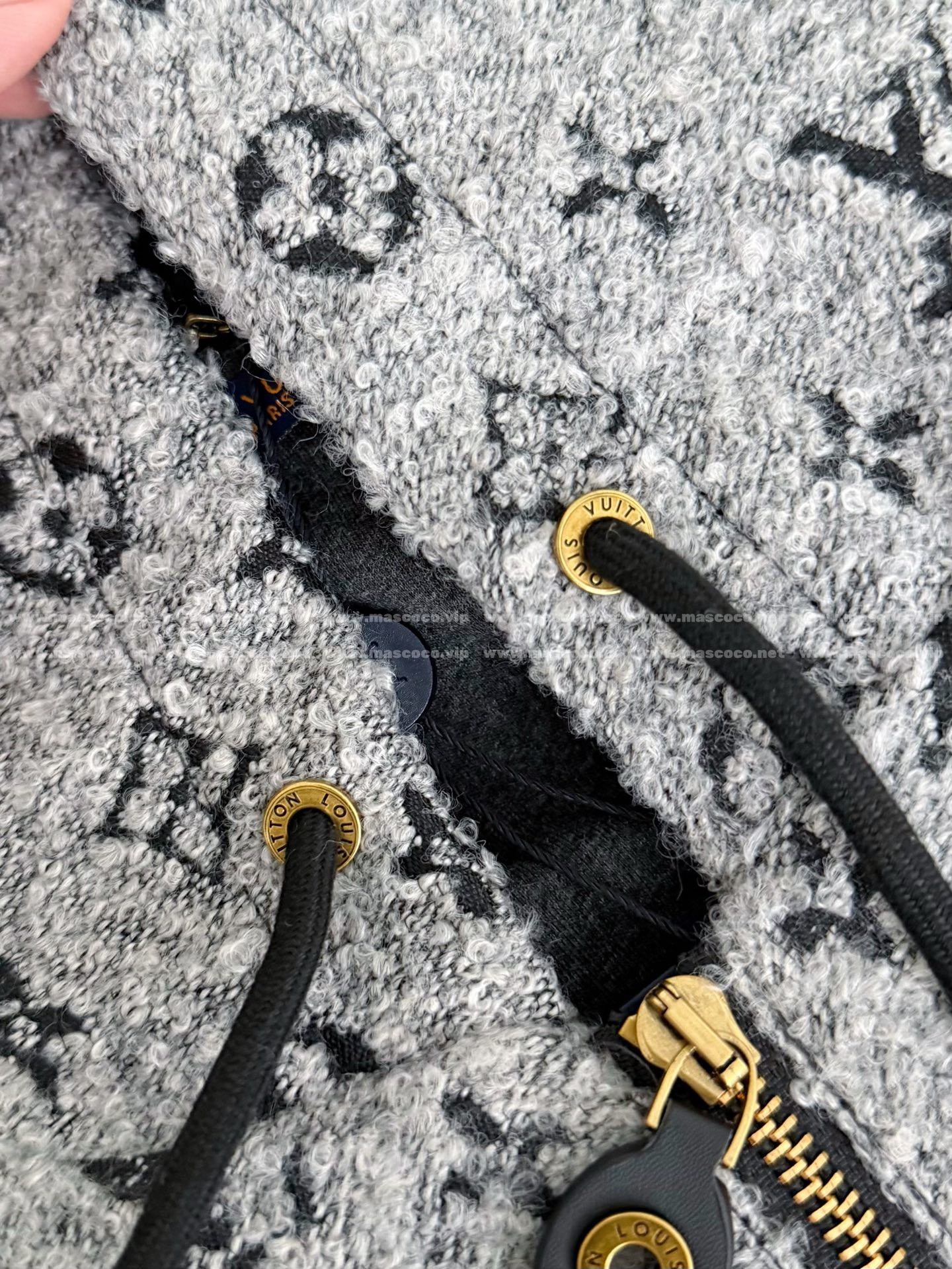 「#5294」Louis Vuitton SS25 Hooded Zip-Up Sweatshirt - Image 7