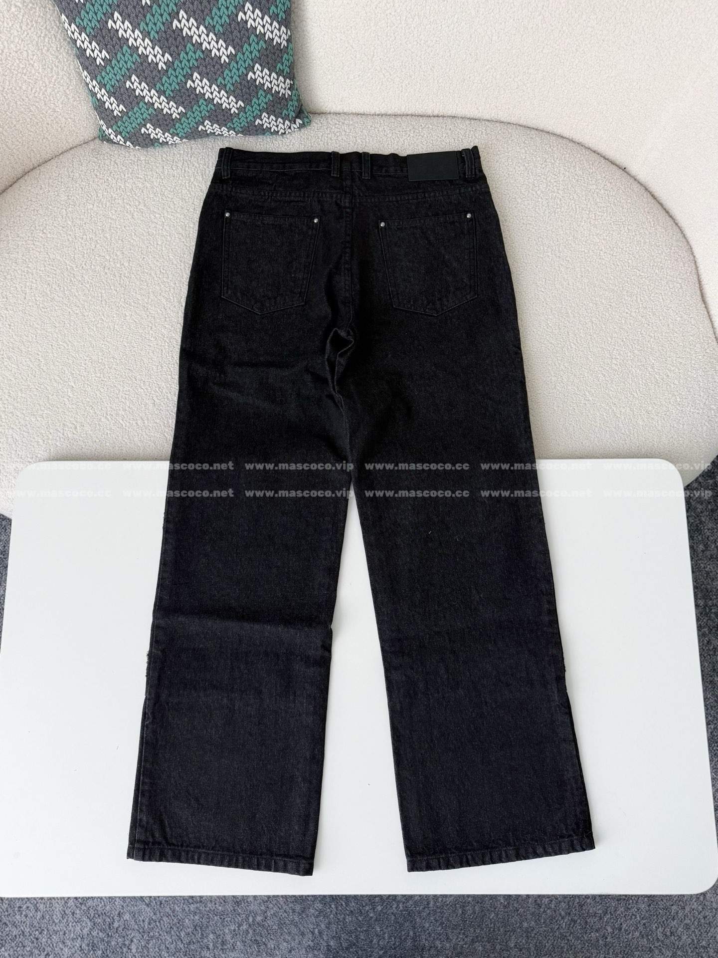 「#5295」Louis Vuitton FW25 Mng Printed Jeans - Image 6