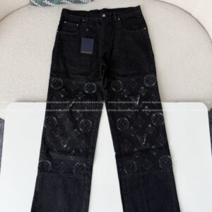 「#5295」Louis Vuitton FW25 Mng Printed Jeans