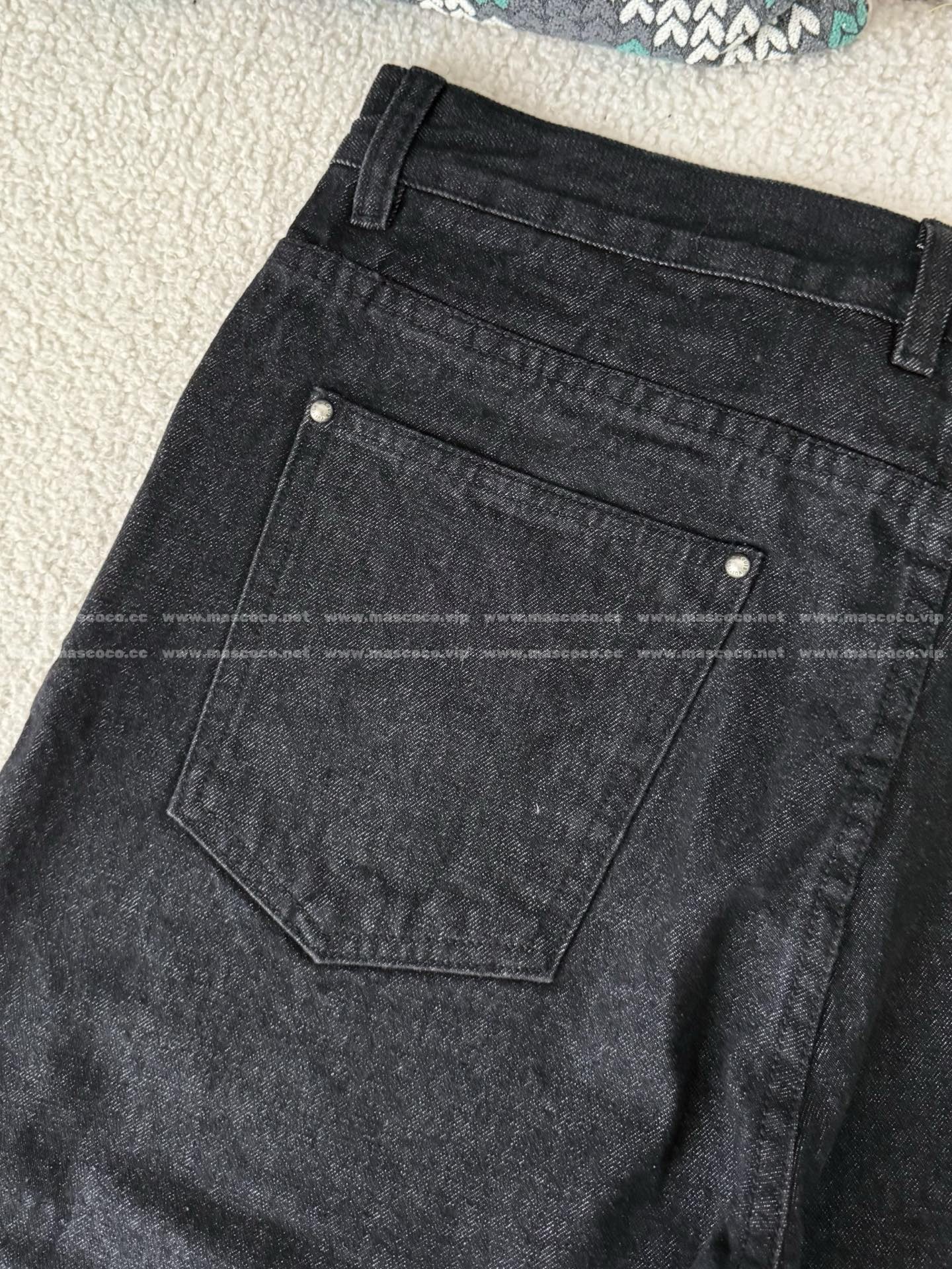 「#5295」Louis Vuitton FW25 Mng Printed Jeans - Image 7