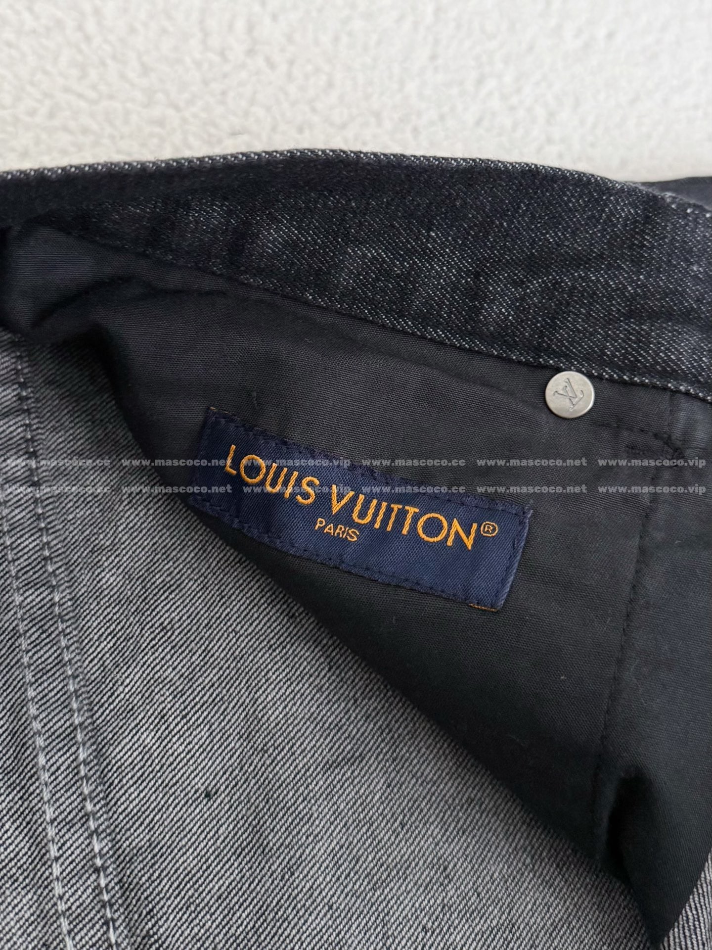 「#5295」Louis Vuitton FW25 Mng Printed Jeans - Image 9