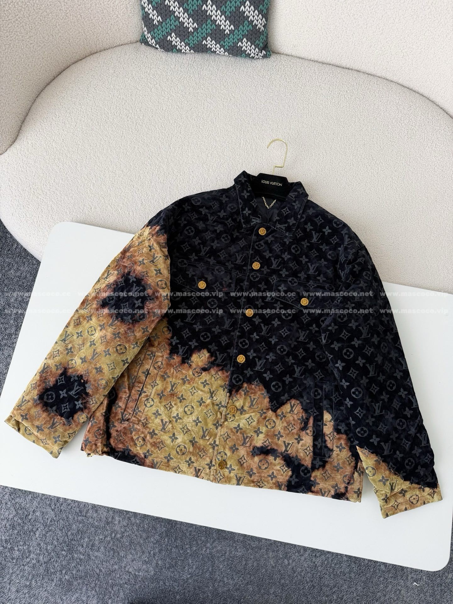 「#1198」Louis Vuitton Burning Cloud Print Jacket - Image 2