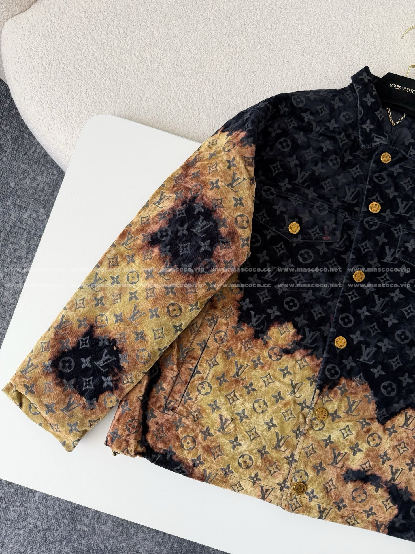 「#1198」Louis Vuitton Burning Cloud Print Jacket - Image 3