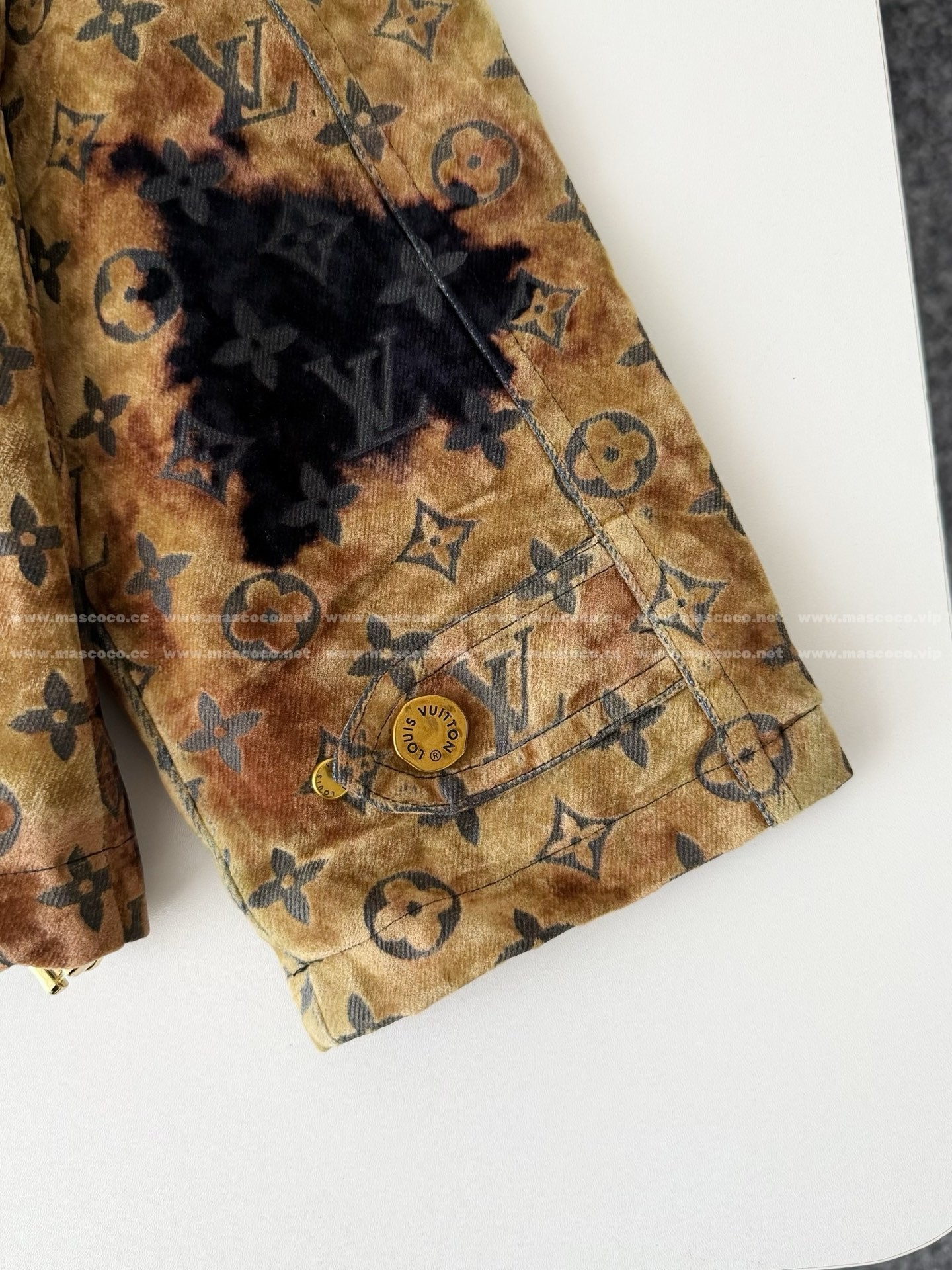 「#1198」Louis Vuitton Burning Cloud Print Jacket - Image 8