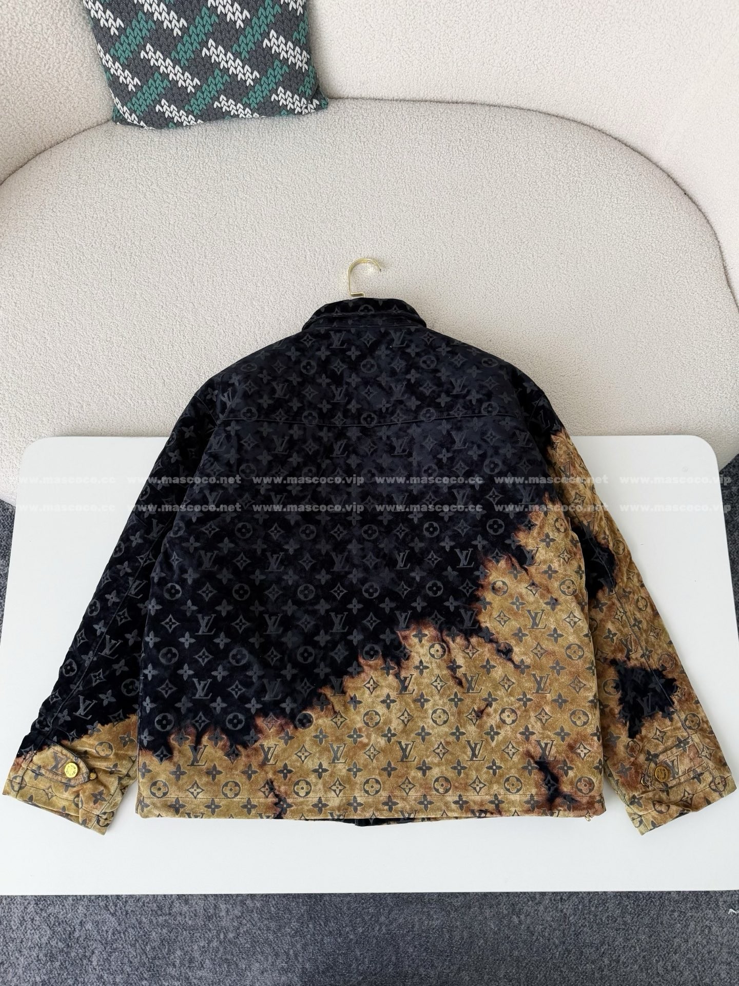 「#1198」Louis Vuitton Burning Cloud Print Jacket - Image 7