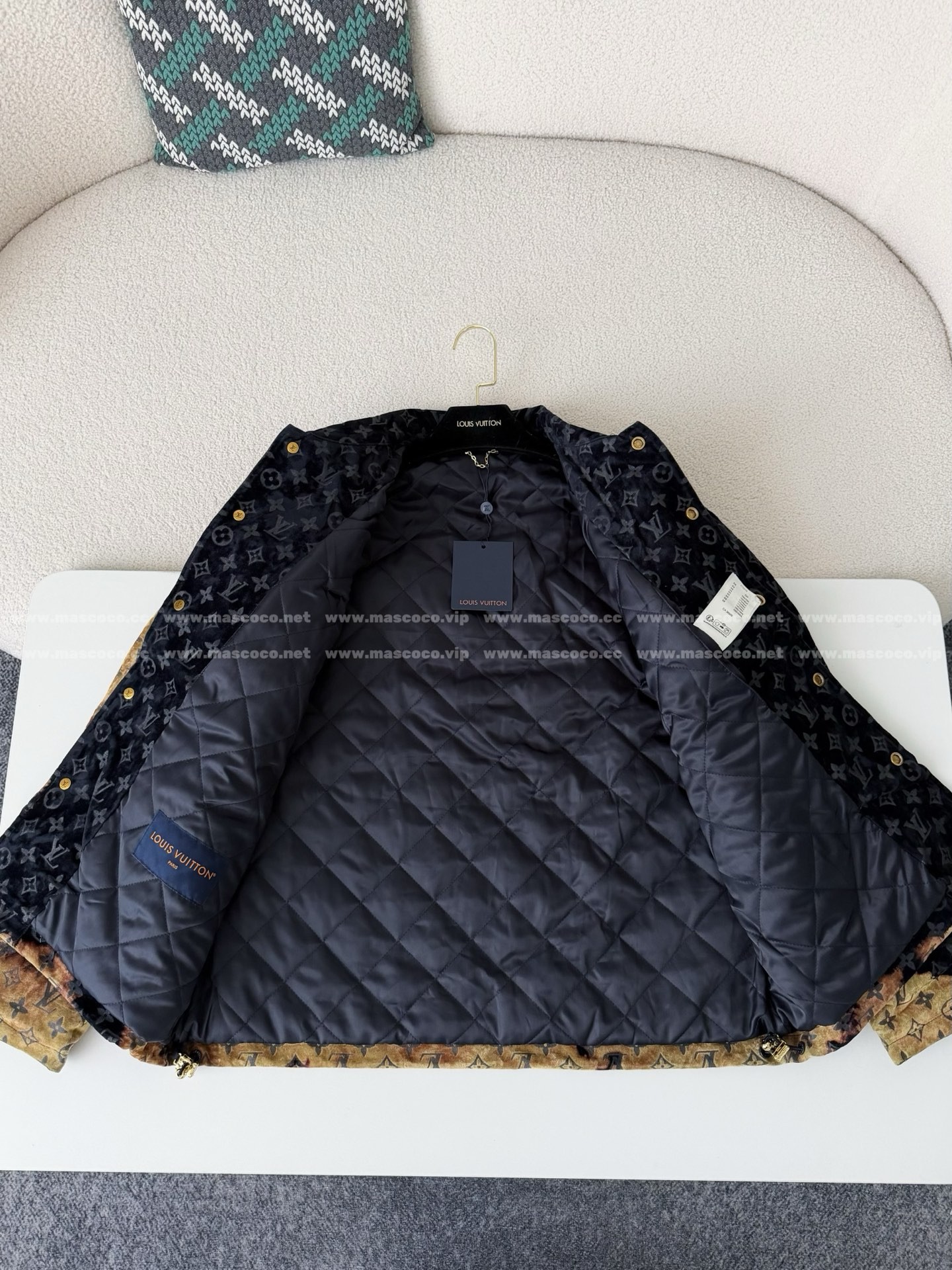 「#1198」Louis Vuitton Burning Cloud Print Jacket - Image 9