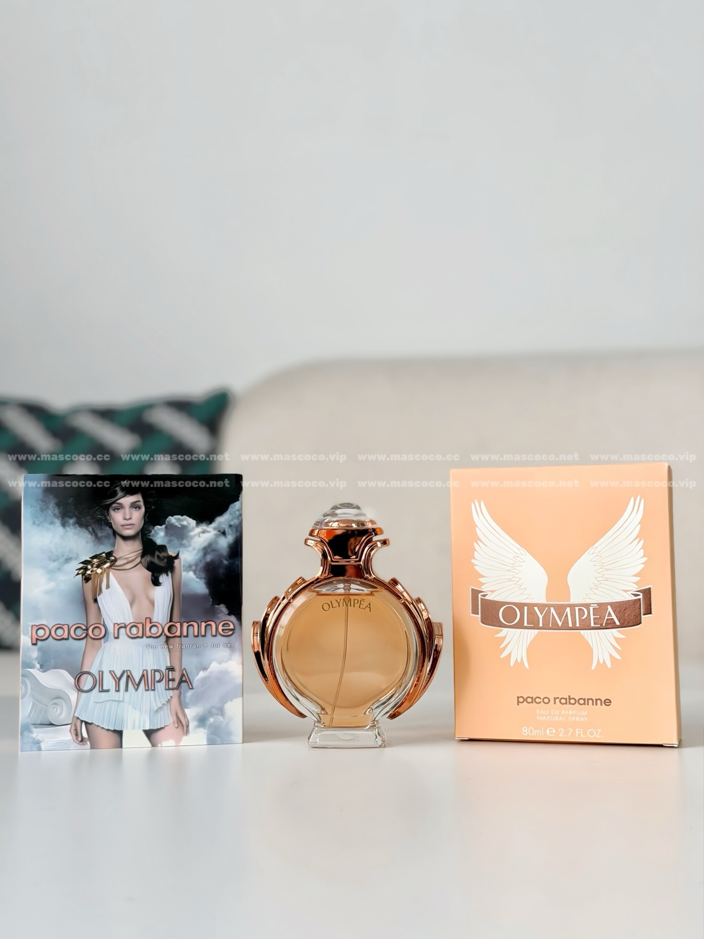 「#5451」Paco Rabanne Olympea Perfume,80ml(Fragrance time:6-8 hours)