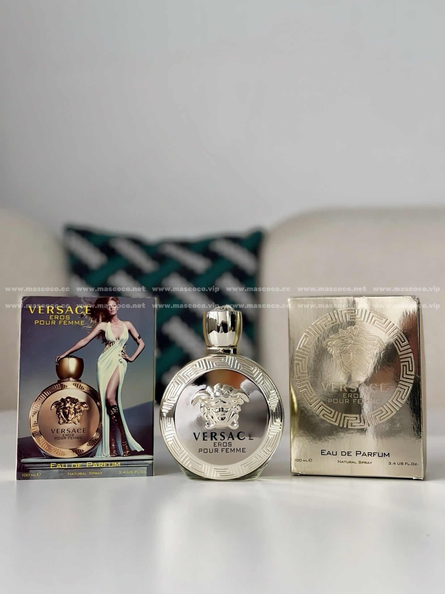 「#5455」Versace Aeneas Women's Perfume,100ml(Fragrance time:6-8 hours)