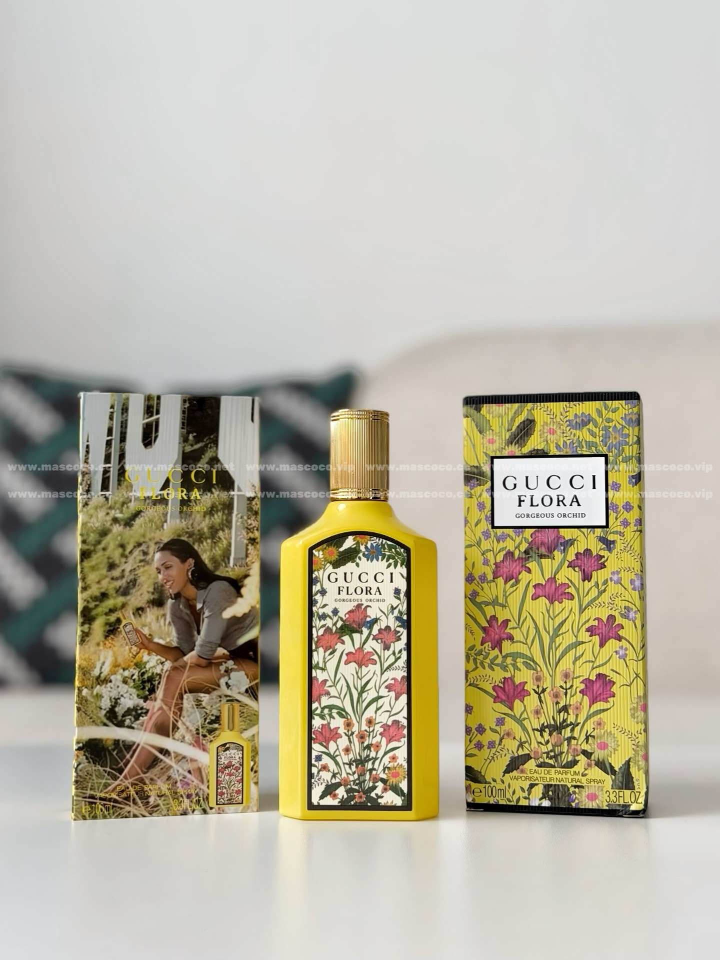 「#5484」Gucci Dreamy Vanilla Orchid Strong Perfume,100ml(Fragrance time:6-8 hours)