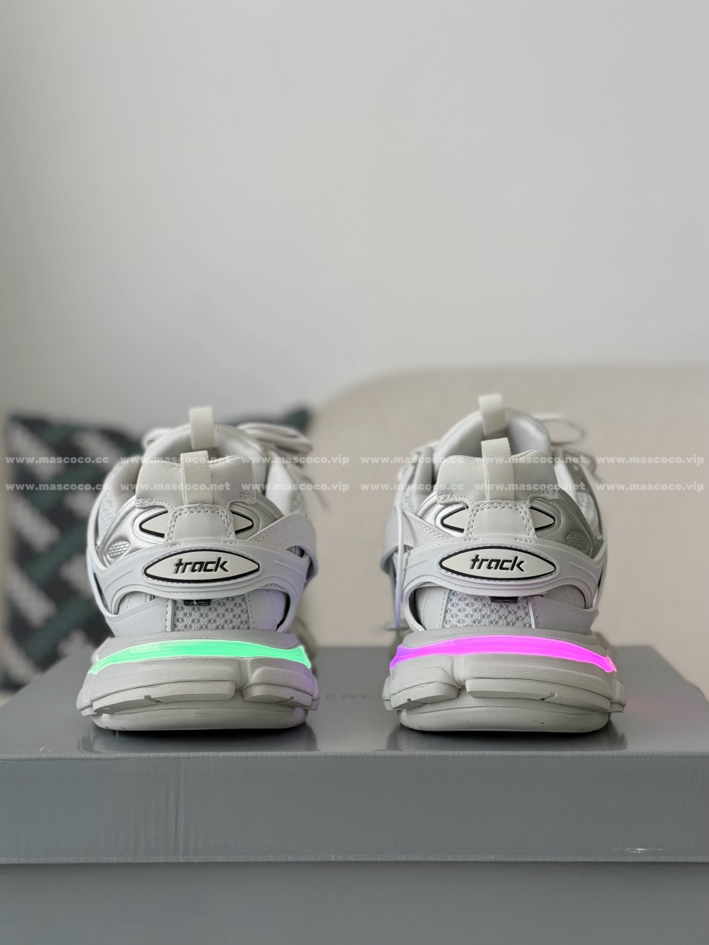 「#5504」Balenciaga Track 1.0 track led Trainers - Image 3