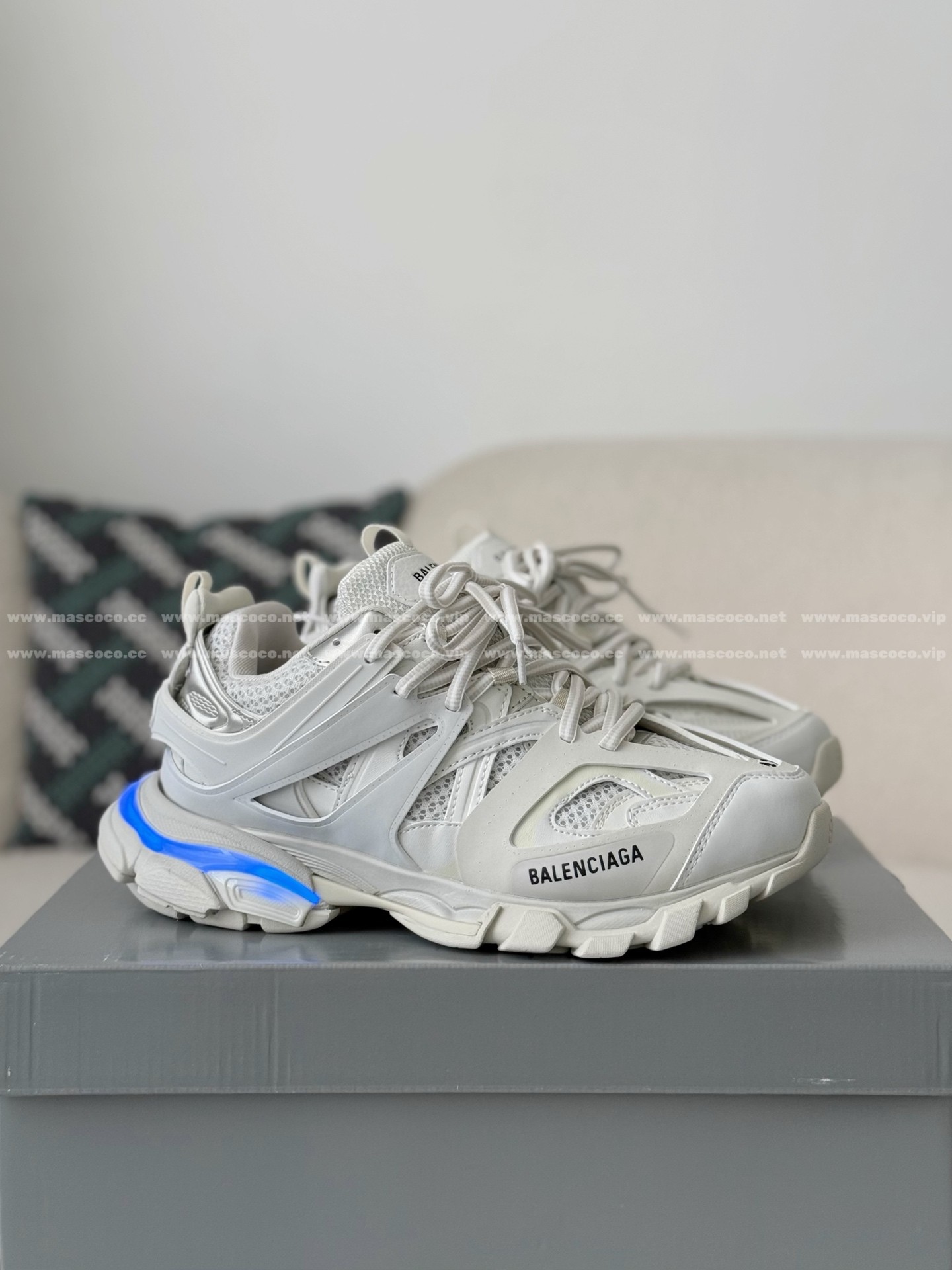 「#5504」Balenciaga Track 1.0 track led Trainers - Image 2