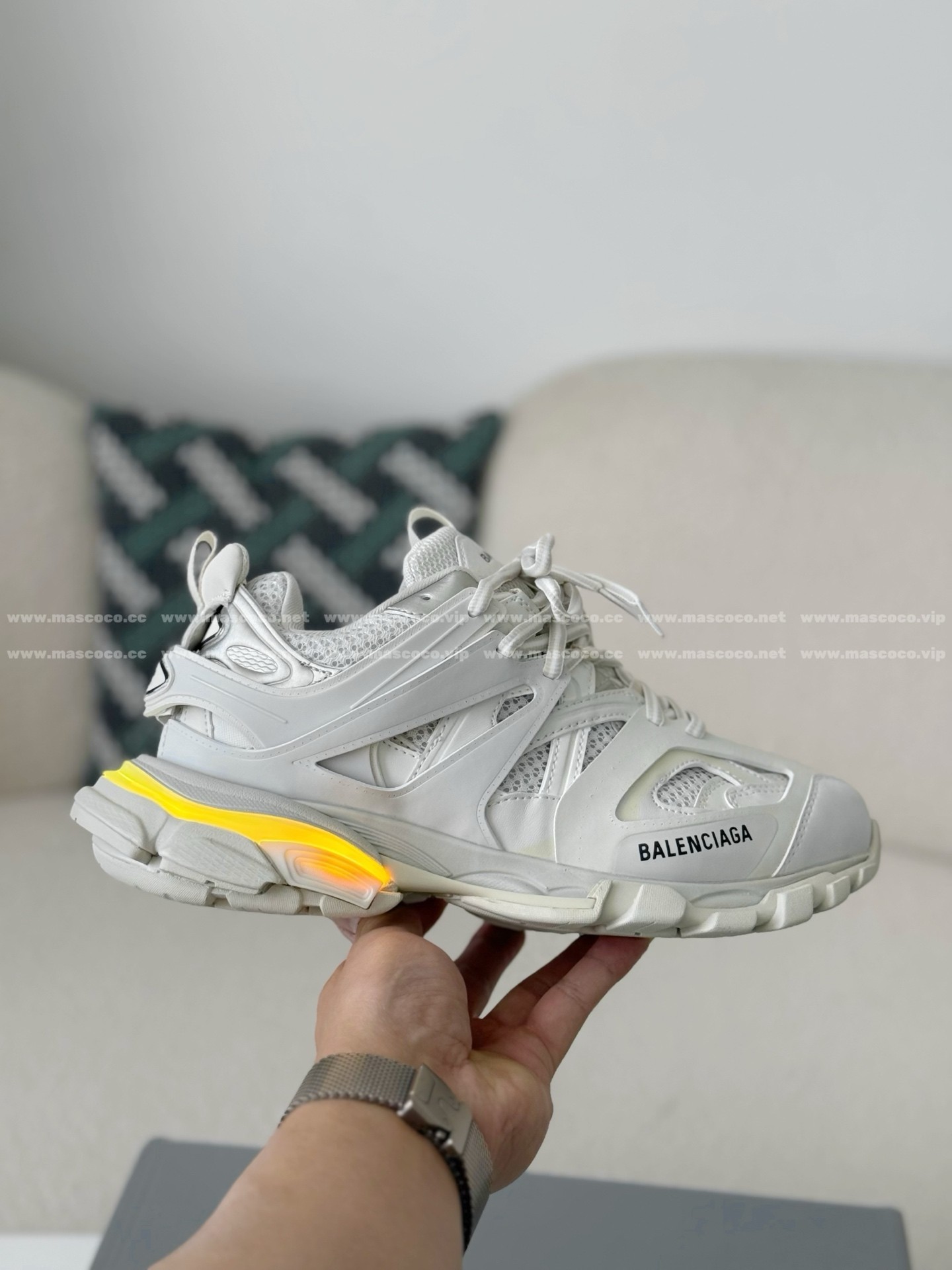 「#5504」Balenciaga Track 1.0 track led Trainers - Image 5