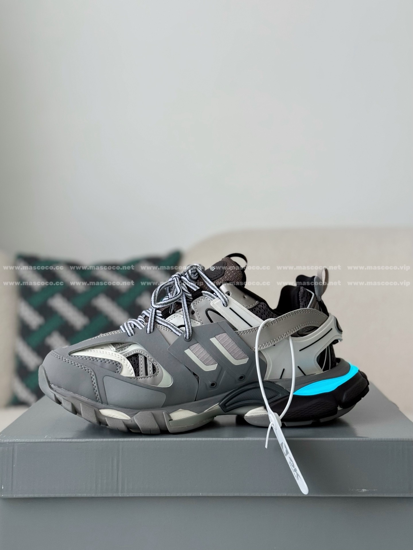 「#5505」Balenciaga Track 1.0 track led Trainers - Image 4