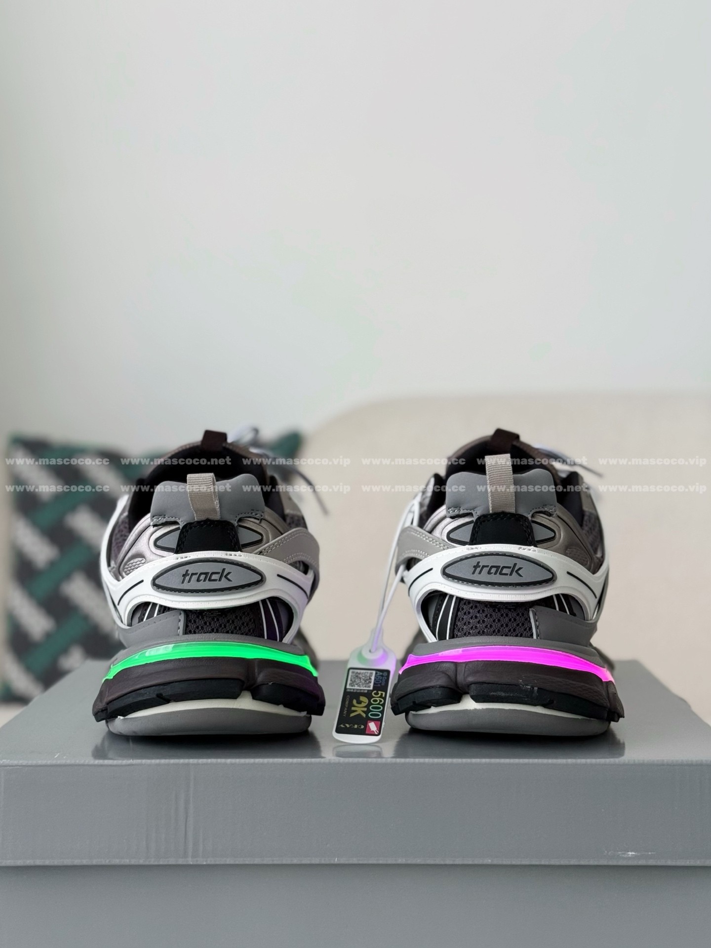 「#5505」Balenciaga Track 1.0 track led Trainers - Image 3