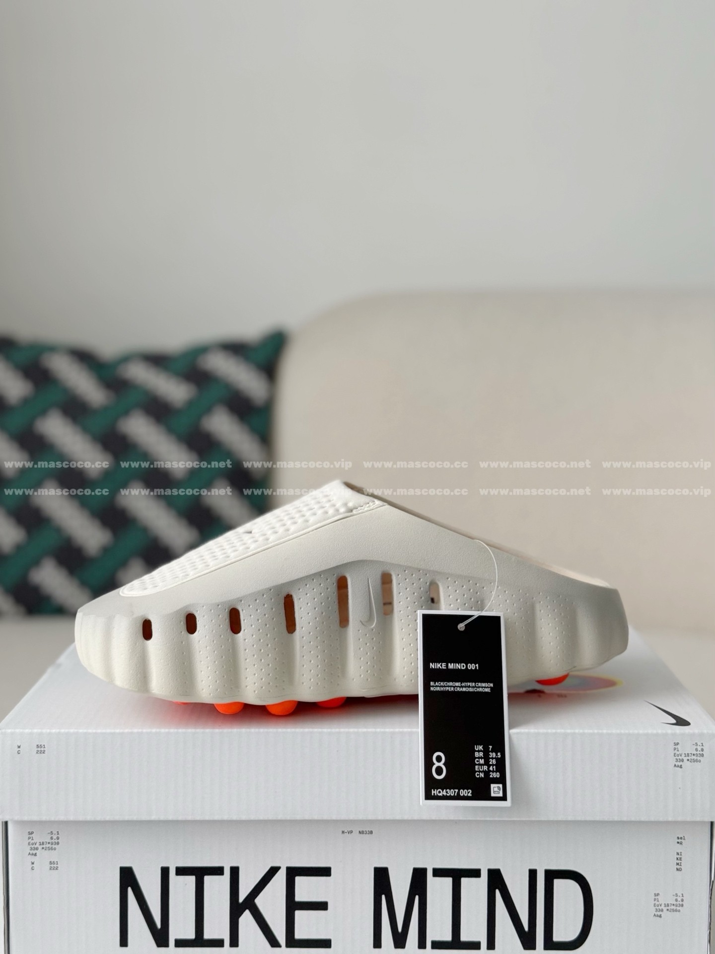 「#5519」Nike Mind 001 Recovery Slide Closed-Toe Slippers (We recommend choosing one size larger.) - Image 4