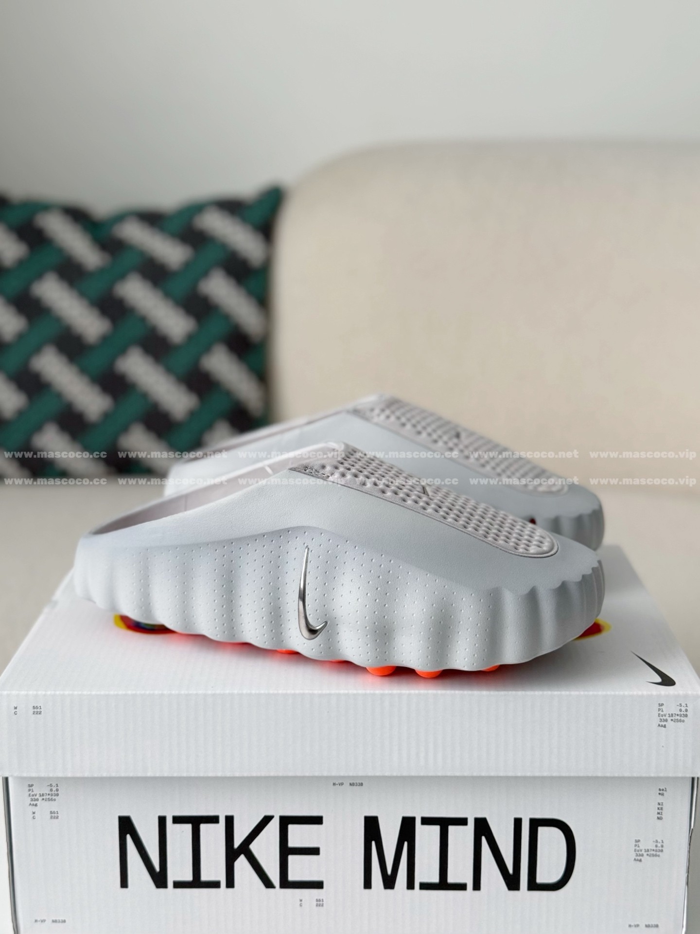 「#5520」Nike Mind 001 Recovery Slide Closed-Toe Slippers (We recommend choosing one size larger.) - Image 2
