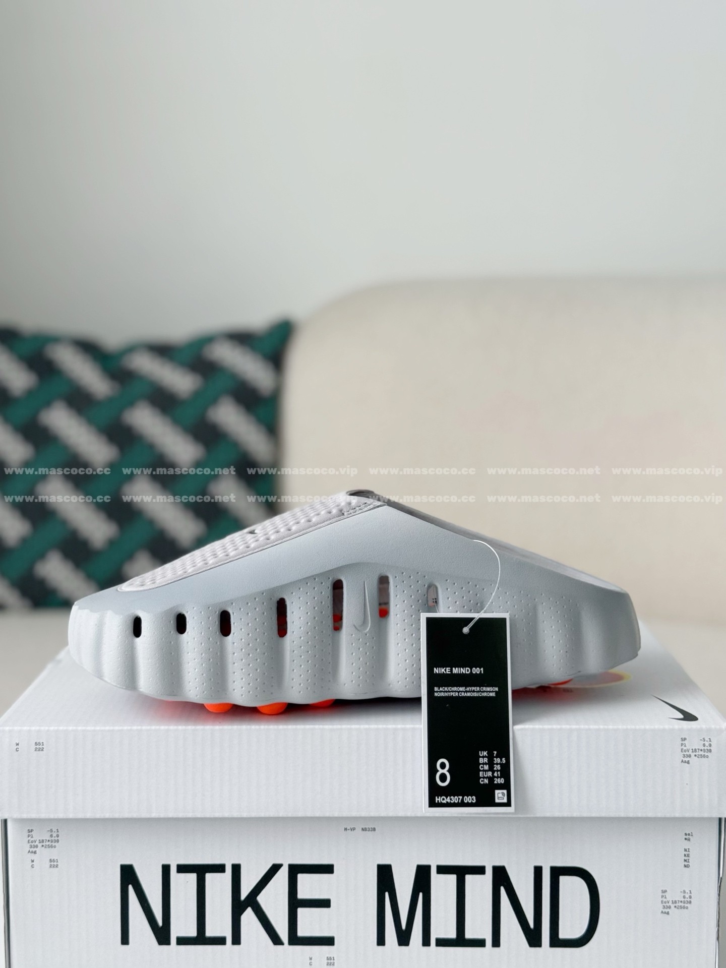 「#5520」Nike Mind 001 Recovery Slide Closed-Toe Slippers (We recommend choosing one size larger.) - Image 4