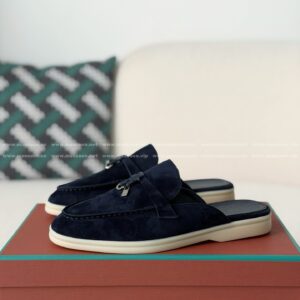 「#5552」Loro Piana Babouche Charms Walk Slippers