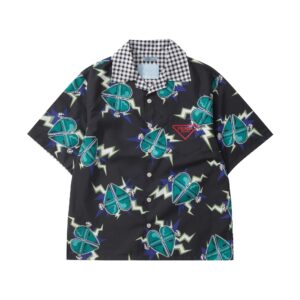 「#5580」PRADA x Crypted NFT Timecapsule Short-sleeve shirt