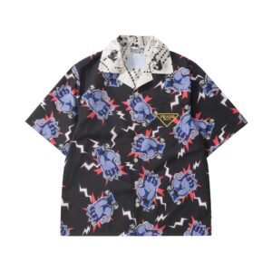 「#5581」PRADA x Crypted NFT Timecapsule Short-sleeve shirt
