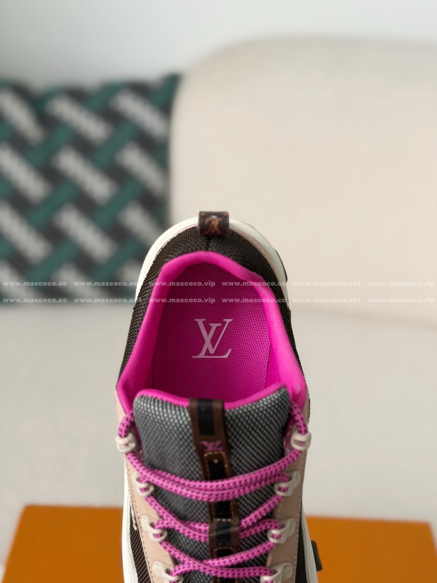 「#5639」LOUIS VUITTON ROSSYRUSH XPLORER SNEAKERS - Image 8