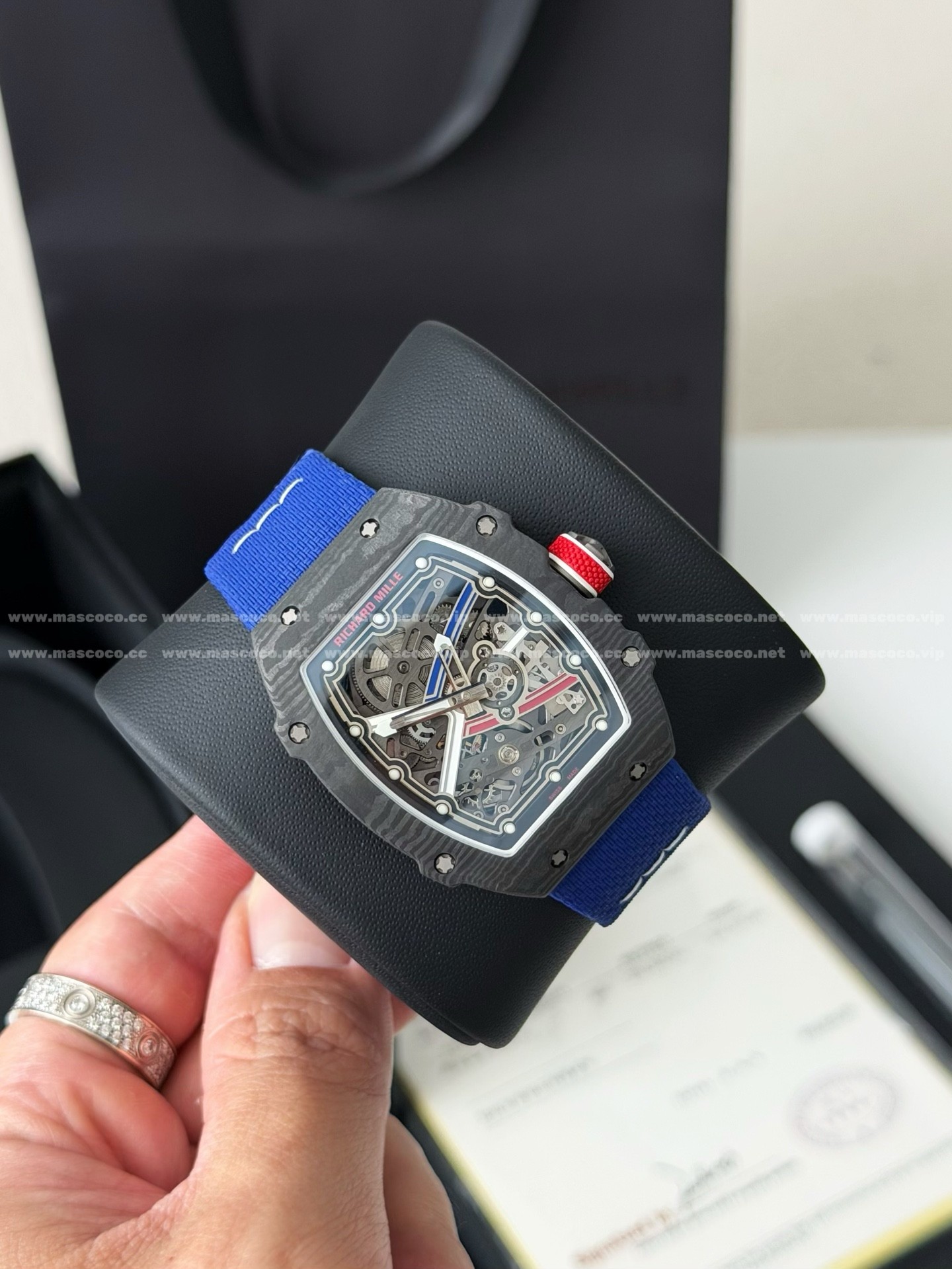 「#6081」RICHARD MILLE Men's Series Wristwatch 38.7*47.52MM - Image 5