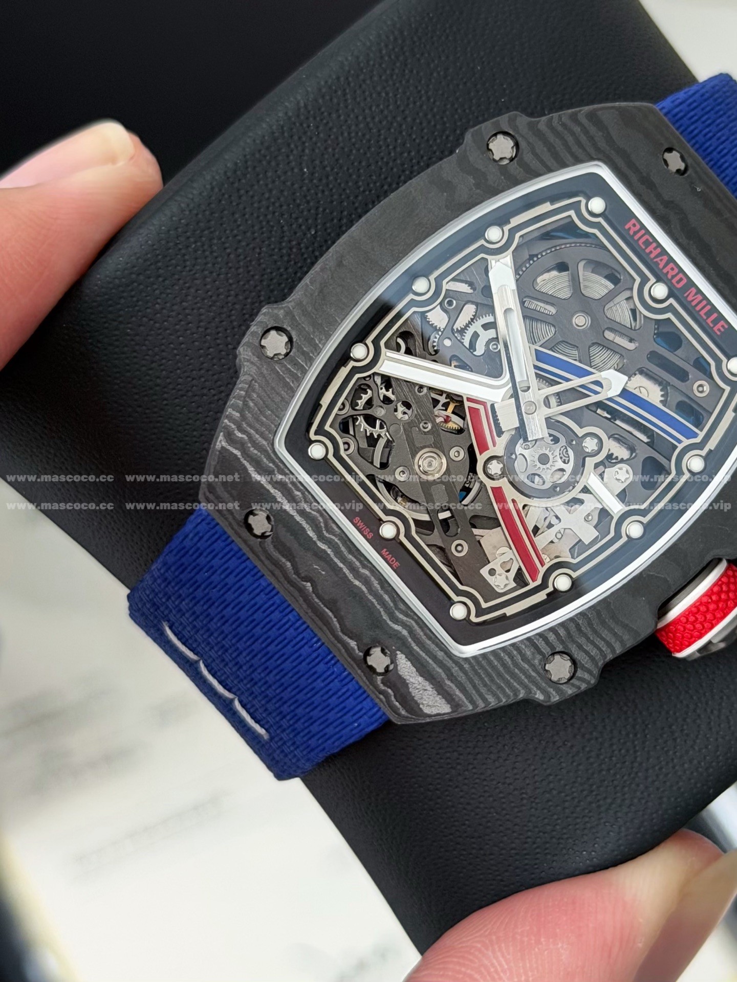 「#6081」RICHARD MILLE Men's Series Wristwatch 38.7*47.52MM - Image 7