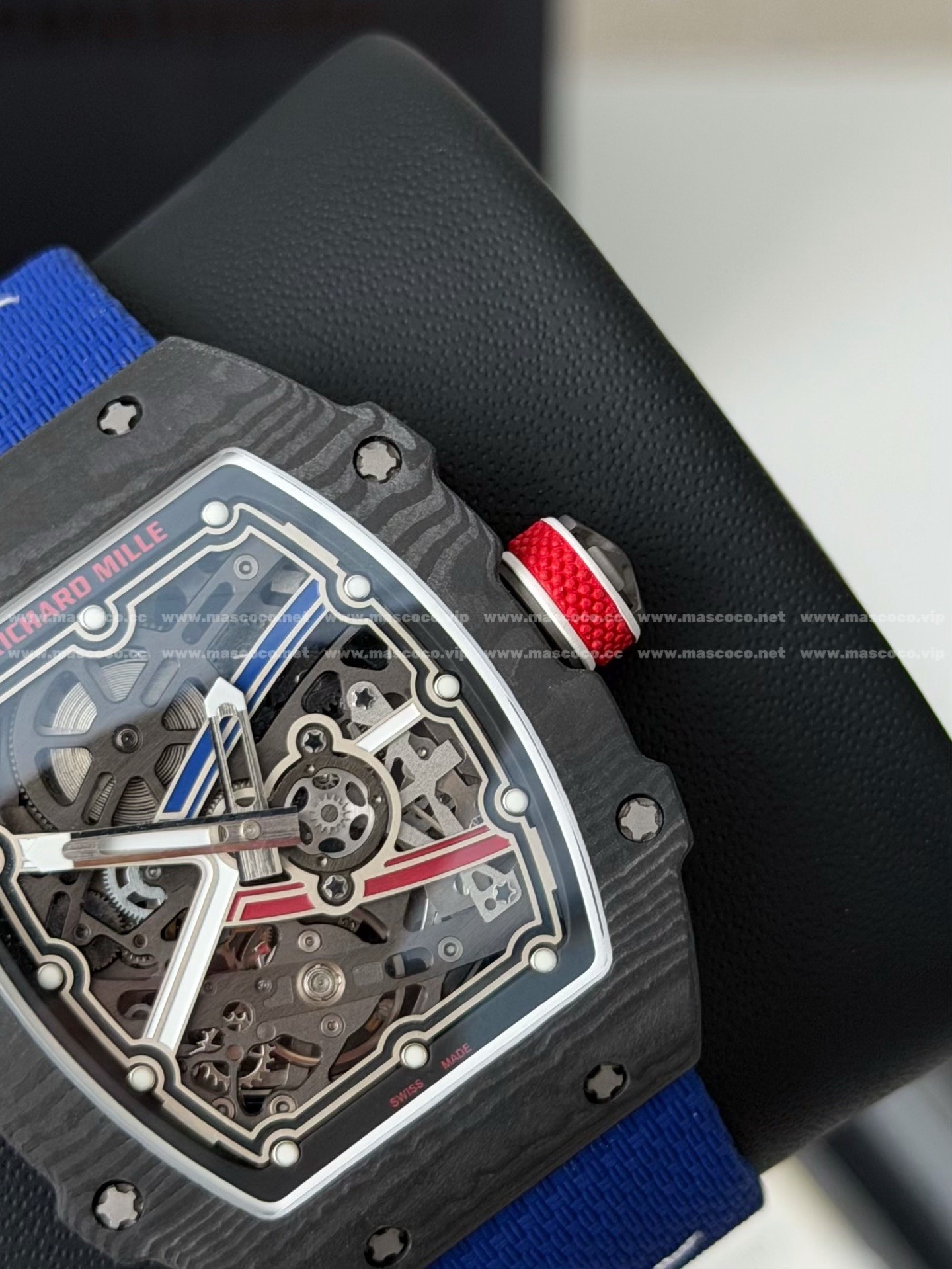 「#6081」RICHARD MILLE Men's Series Wristwatch 38.7*47.52MM - Image 8