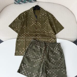 「#6089」Louis Vuitton SS26 Printed Shirt Set