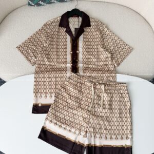 「#6090」Gucci SS26 Printed Shirt Set