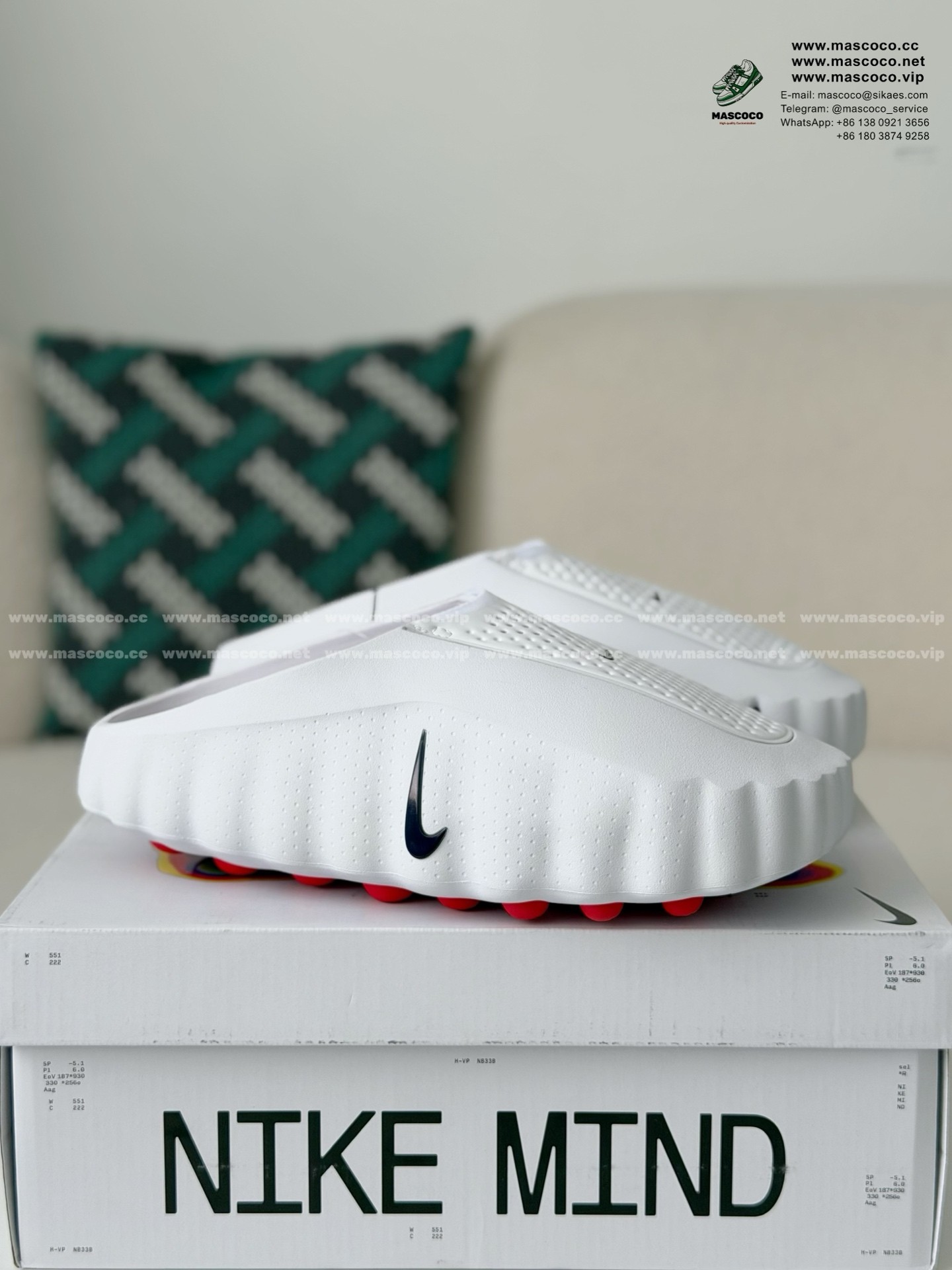 「#6288」Nike Mind 001 Recovery Slide Closed-Toe Slippers (We recommend choosing one size larger.) - Image 2