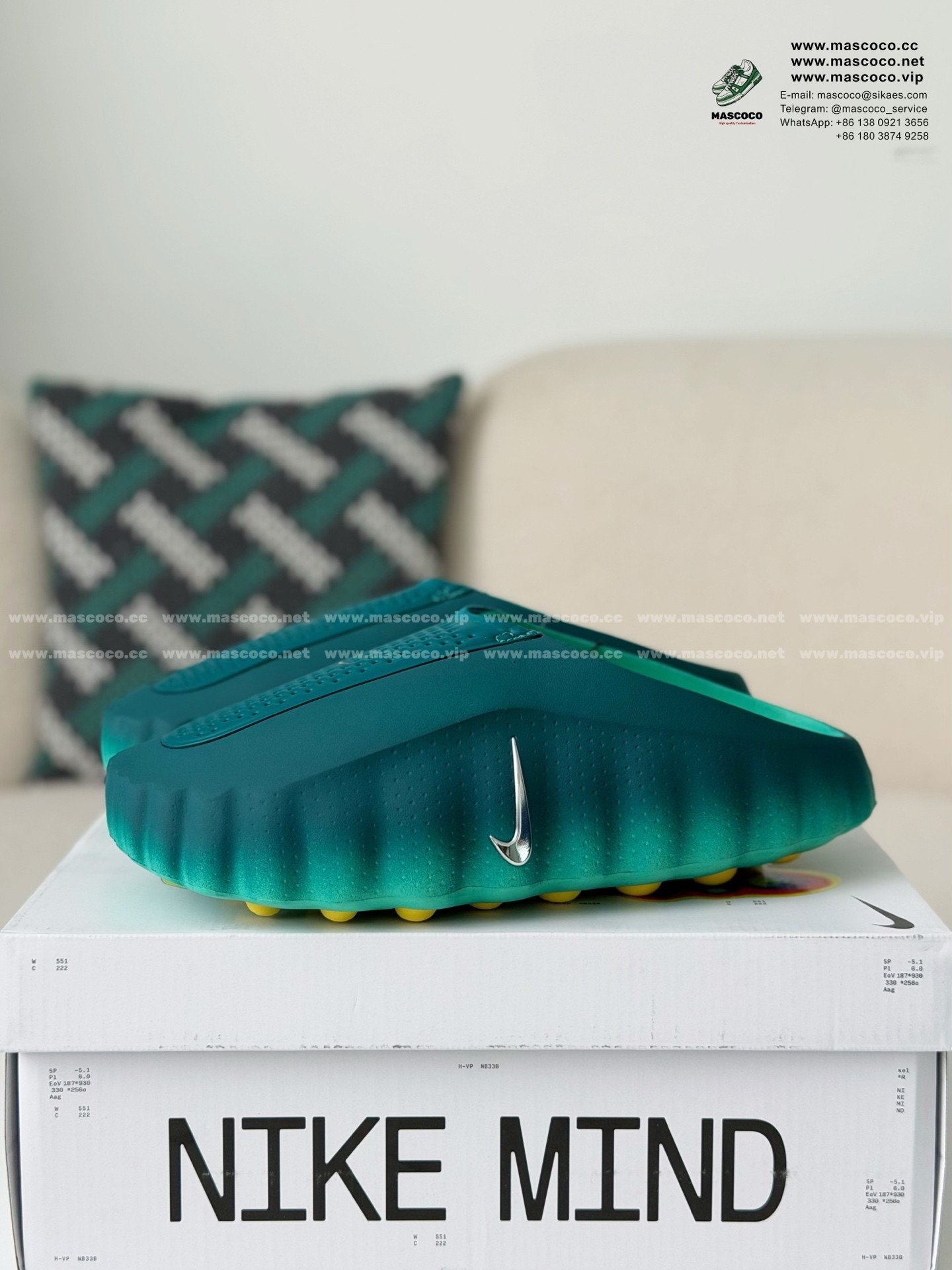 「#6293」Nike Mind 001 Recovery Slide Closed-Toe Slippers (We recommend choosing one size larger.)