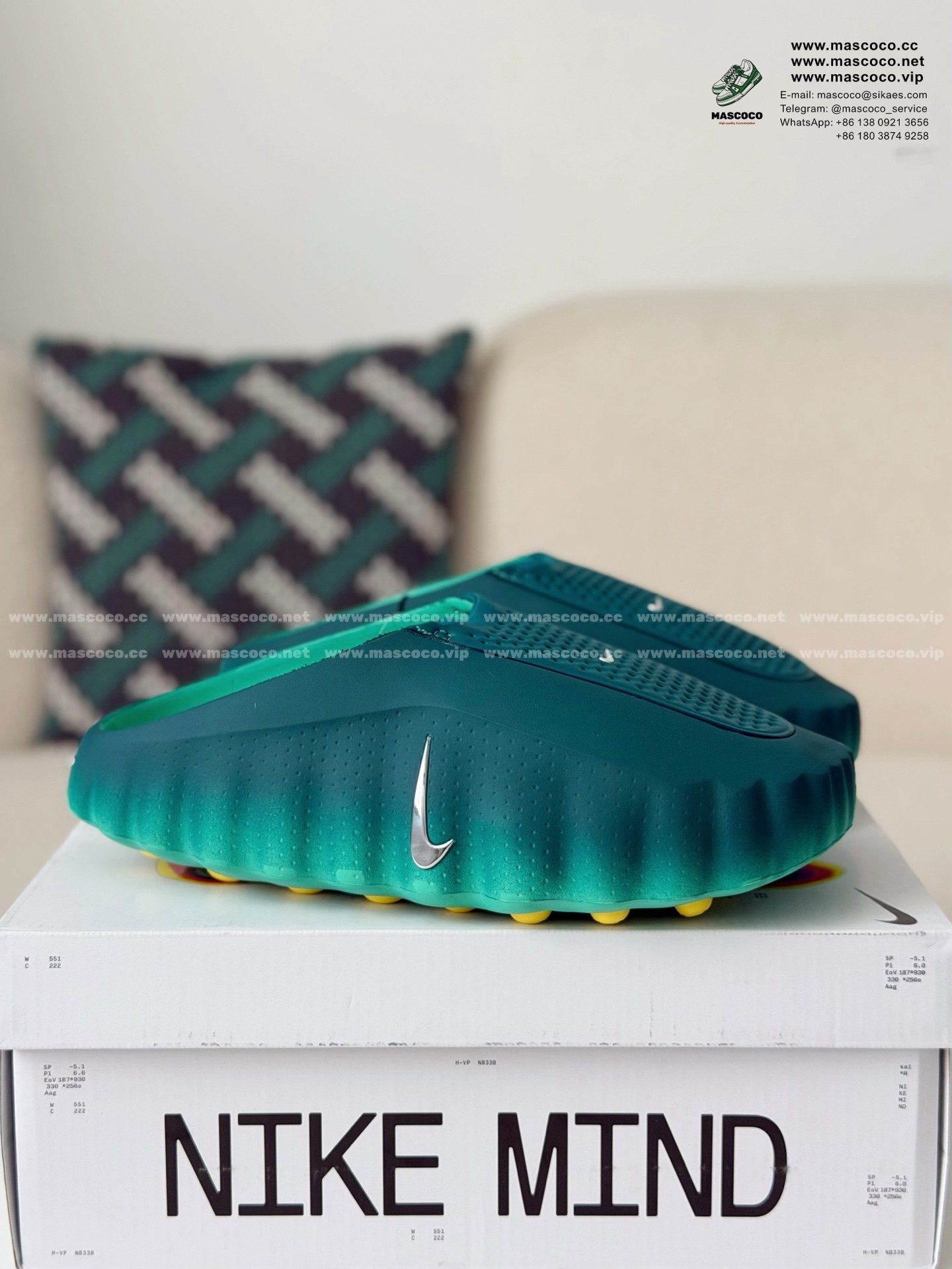 「#6293」Nike Mind 001 Recovery Slide Closed-Toe Slippers (We recommend choosing one size larger.) - Image 2