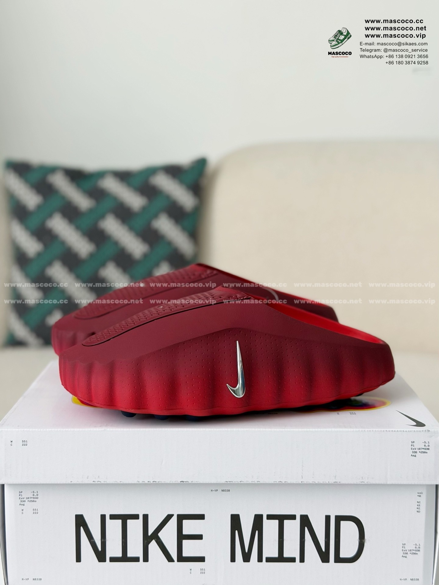 「#6294」Nike Mind 001 Recovery Slide Closed-Toe Slippers (We recommend choosing one size larger.)