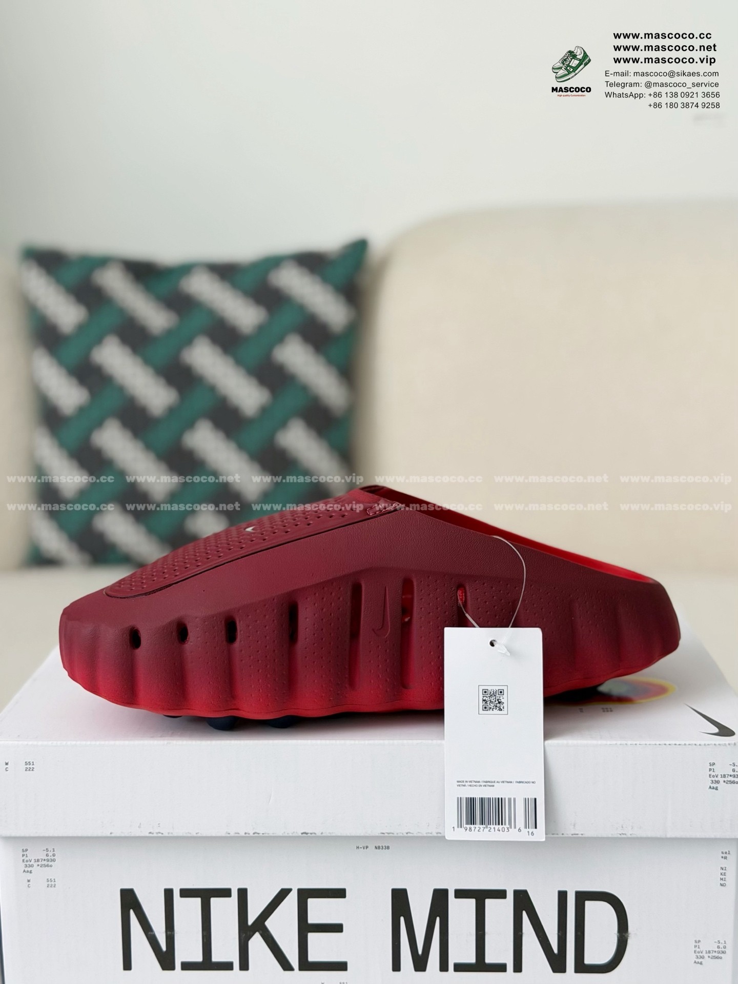 「#6294」Nike Mind 001 Recovery Slide Closed-Toe Slippers (We recommend choosing one size larger.) - Image 4